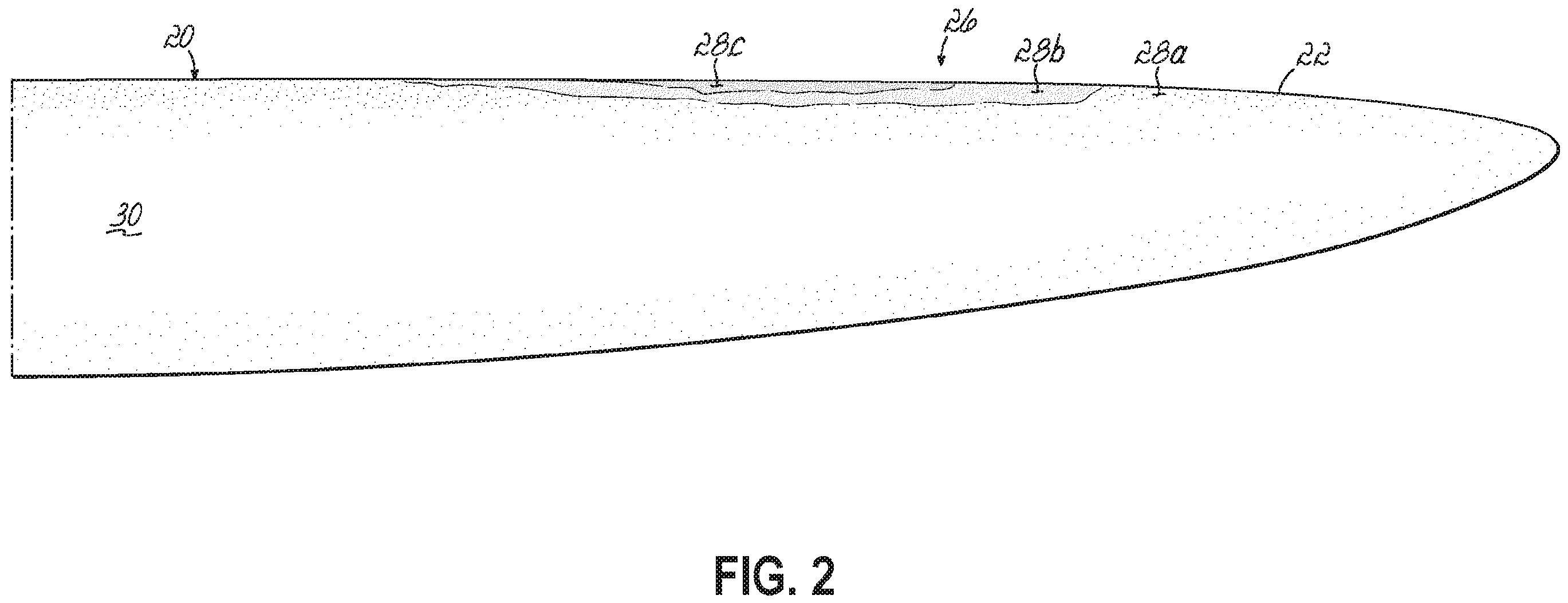 Patent US12448952 Figure 2 – System and method for repairing leading edge damage on a wind turbine blade