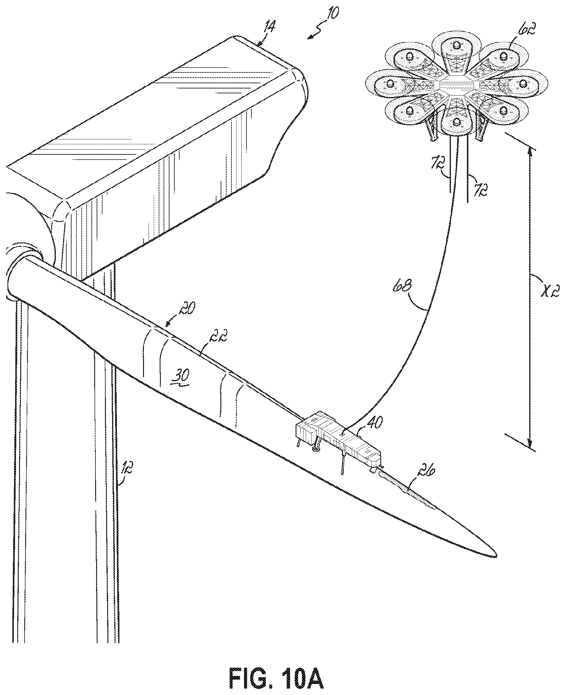 Patent US12448952 Figure 11 – System and method for repairing leading edge damage on a wind turbine blade
