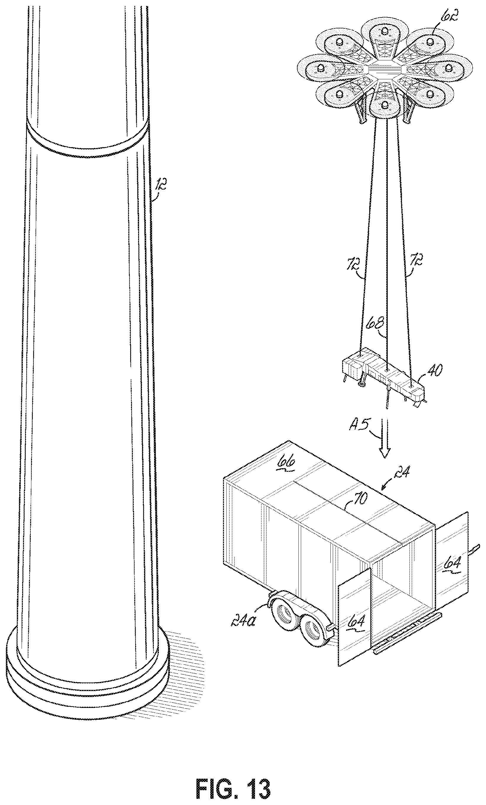 Patent US12448952 Figure 14 – System and method for repairing leading edge damage on a wind turbine blade