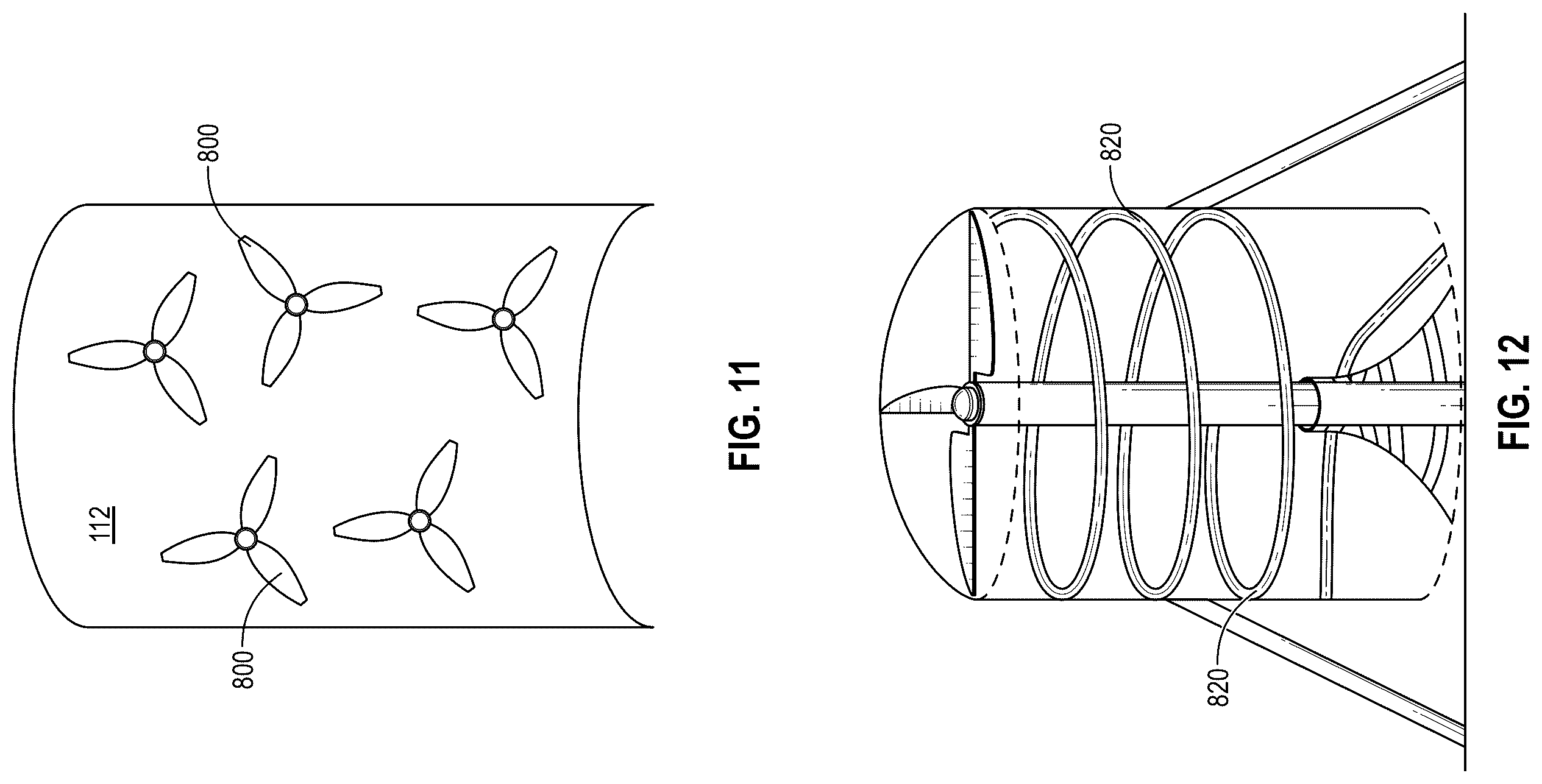Patent US12448953 Figure 10 – Solar energy directed to a cylinder containing a propeller used to generate electricity