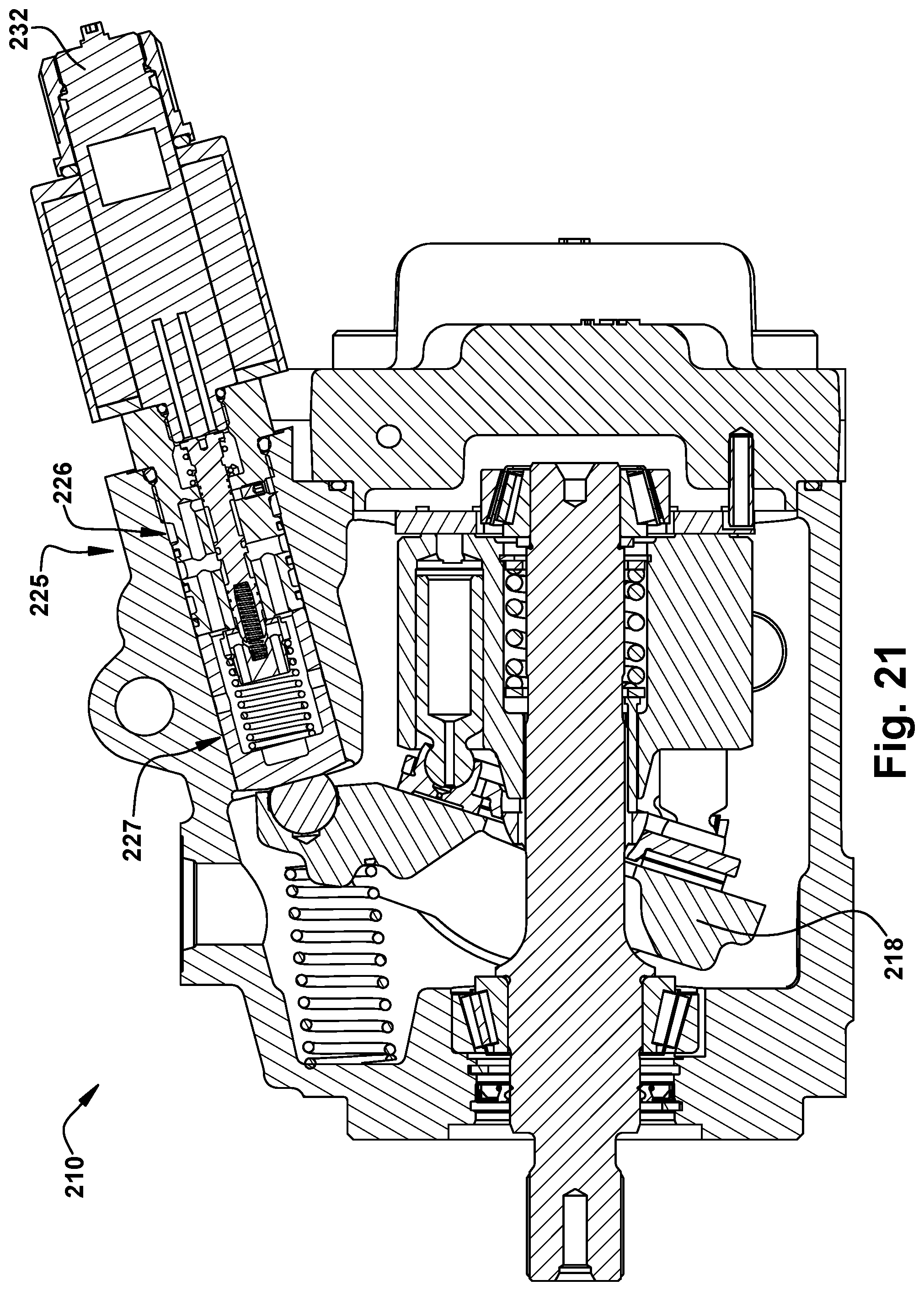 Patent US12448955 Figure 19 – Displacement control for hydraulic pump