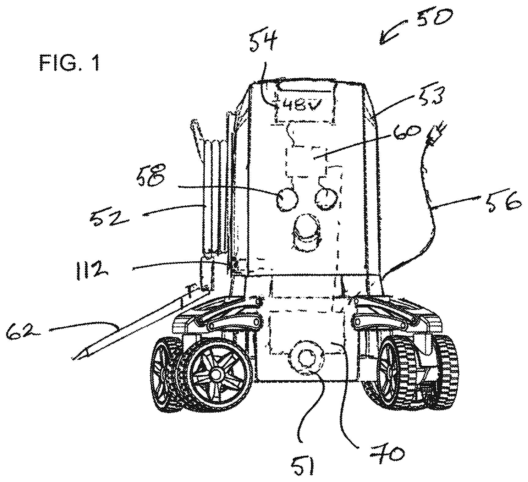 Patent US12448957 Figure 1 – Dual motor pump assembly