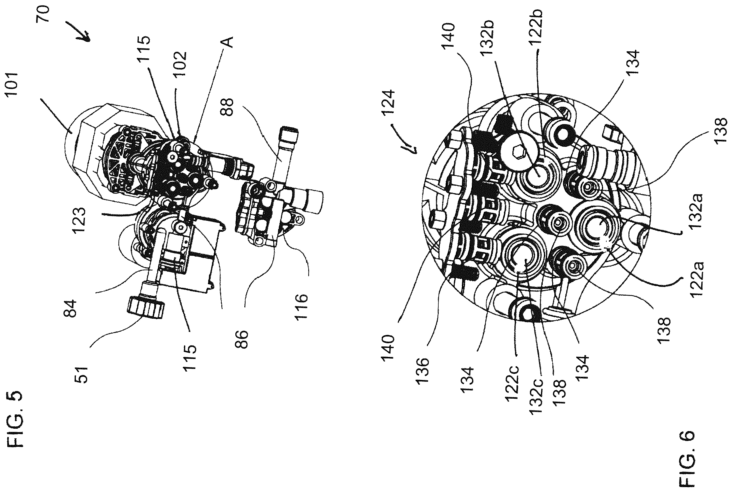 Patent US12448957 Figure 5 – Dual motor pump assembly