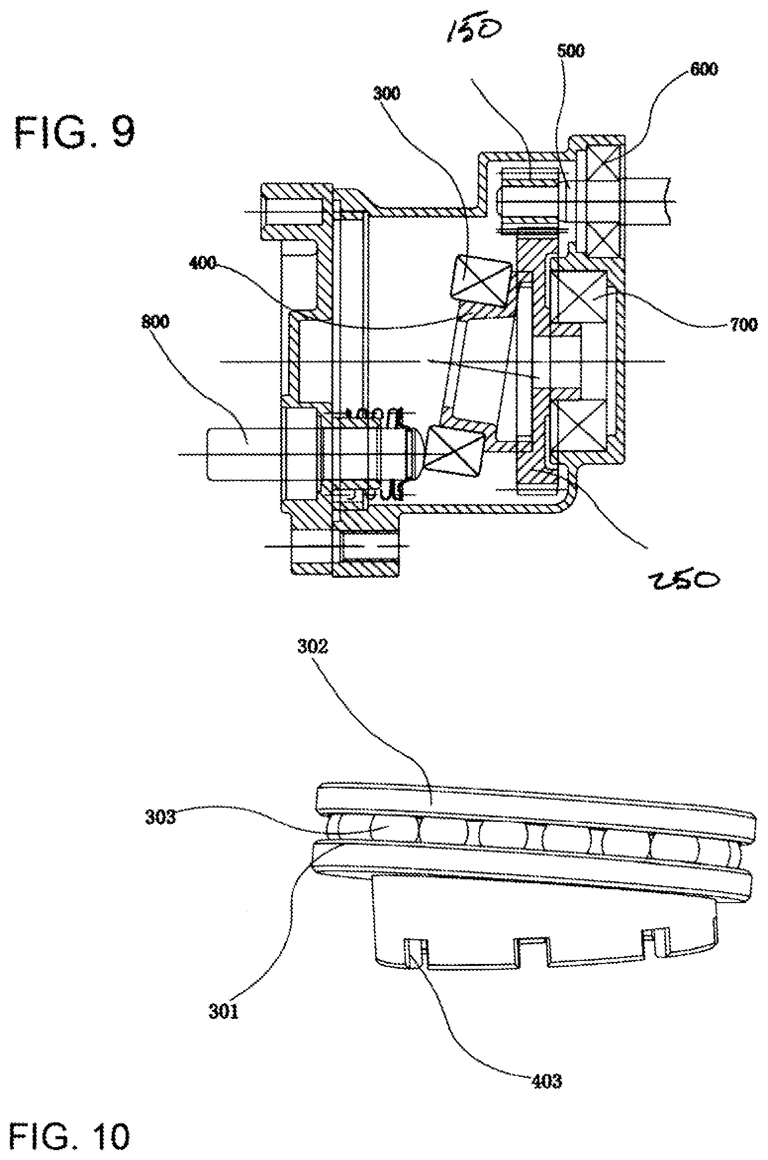 Patent US12448957 Figure 7 – Dual motor pump assembly