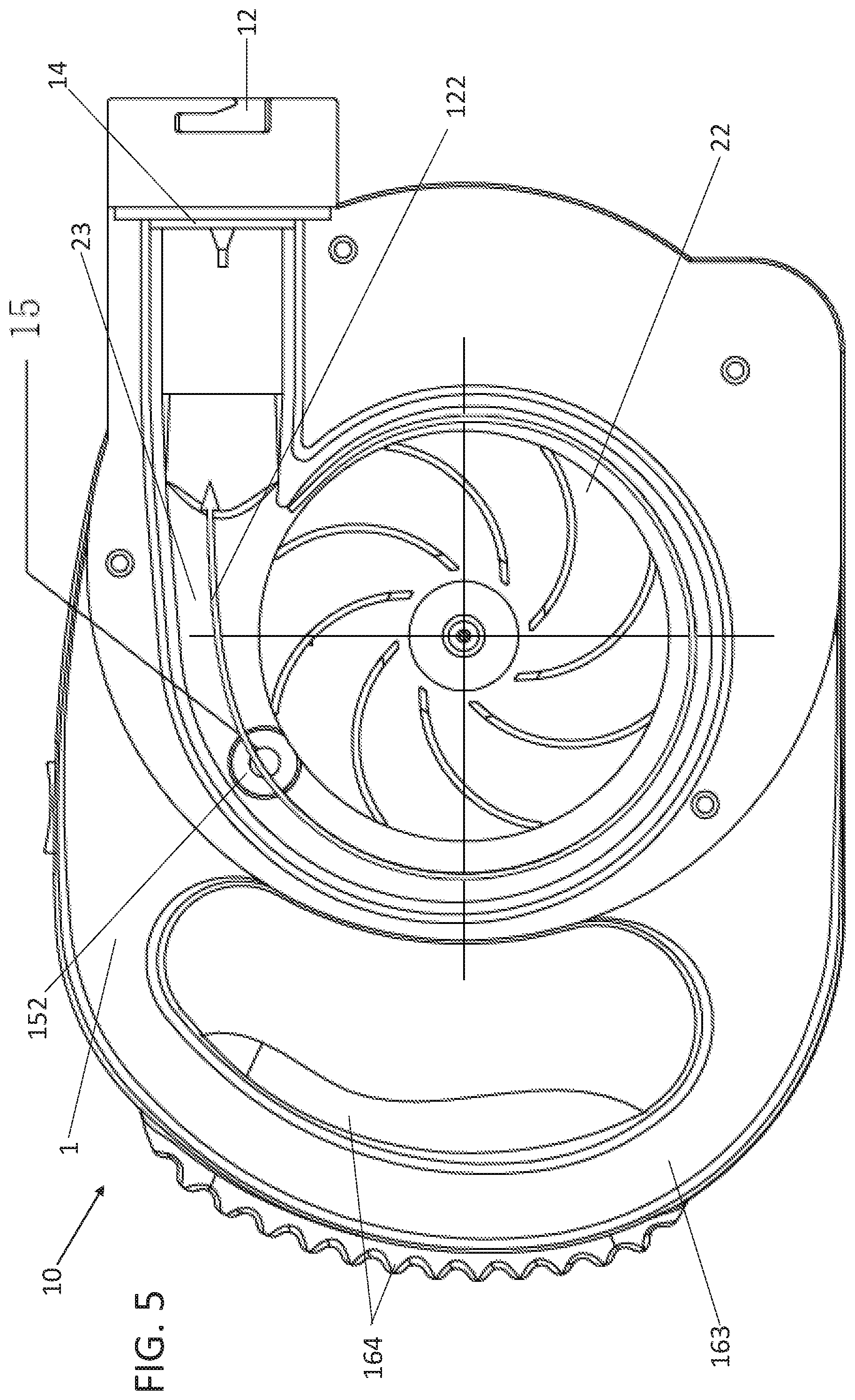 Patent US12448958 Figure 5 – Multi-pressure integrated air pump