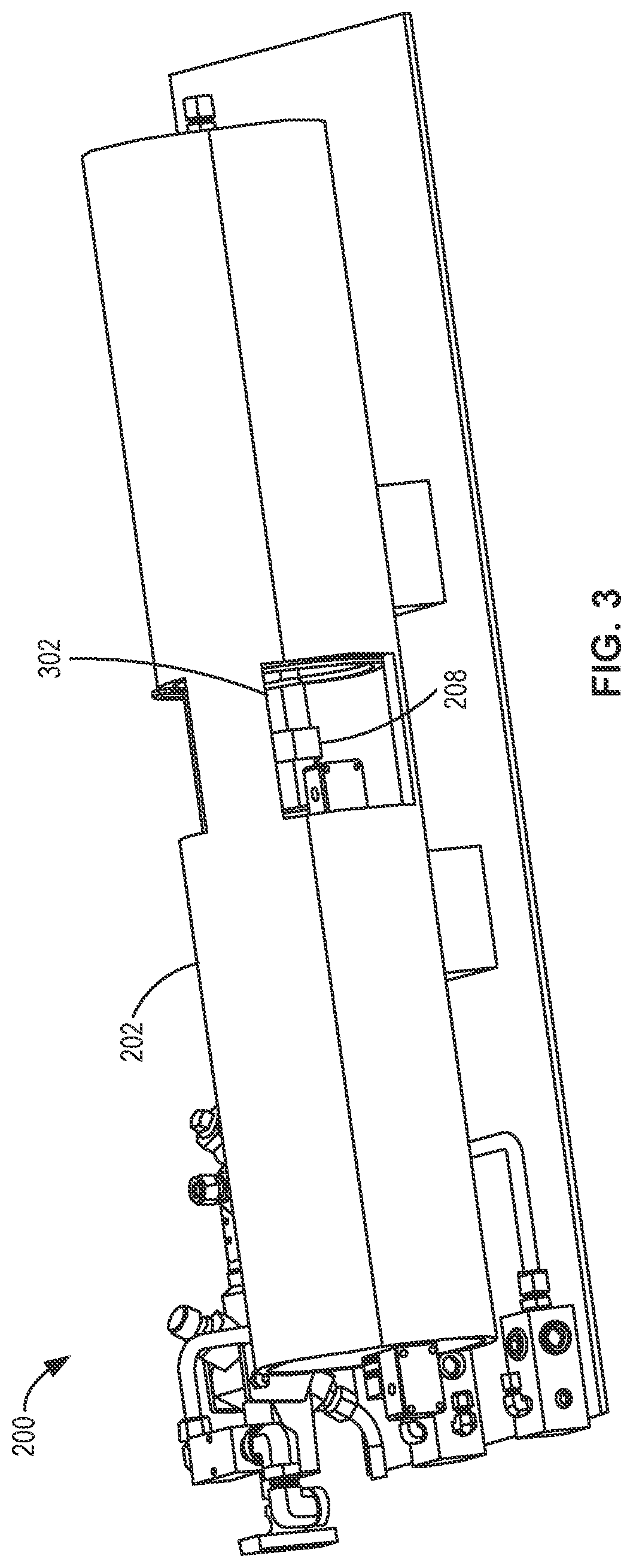 Patent US12448960 Figure 3 – Reduced size fluid transfer and depressurization apparatus, control, and associated methods