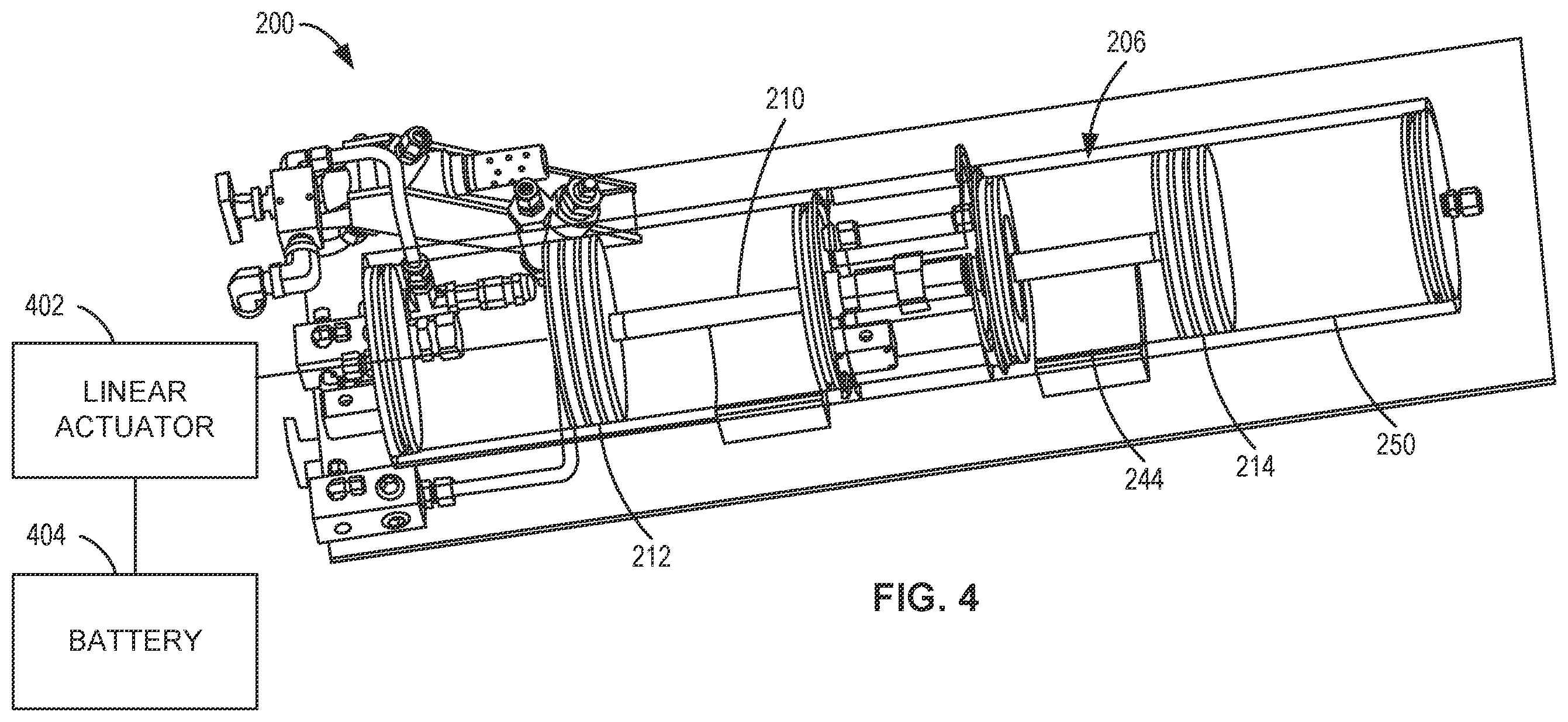 Patent US12448960 Figure 4 – Reduced size fluid transfer and depressurization apparatus, control, and associated methods