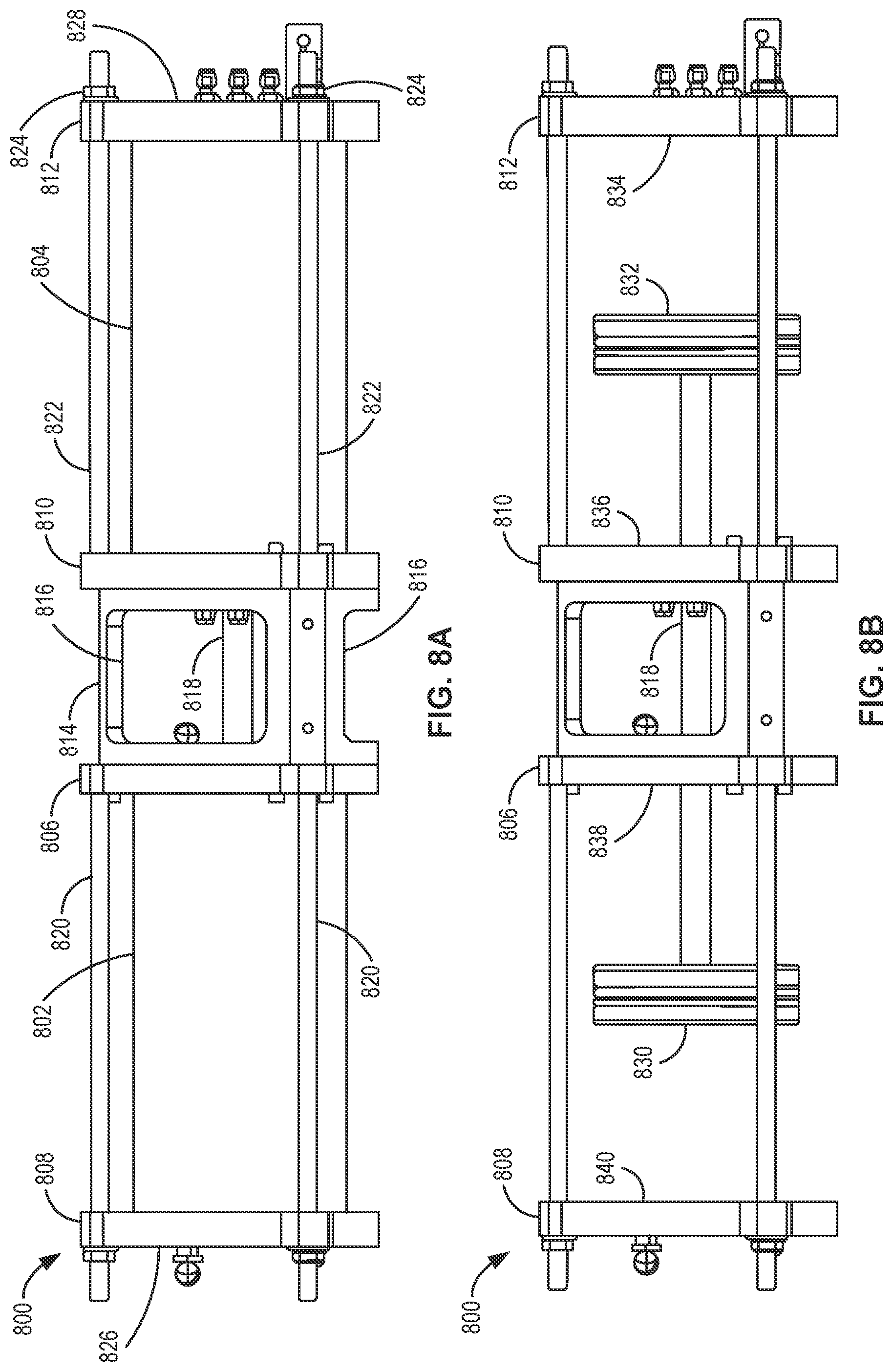 Patent US12448960 Figure 8 – Reduced size fluid transfer and depressurization apparatus, control, and associated methods