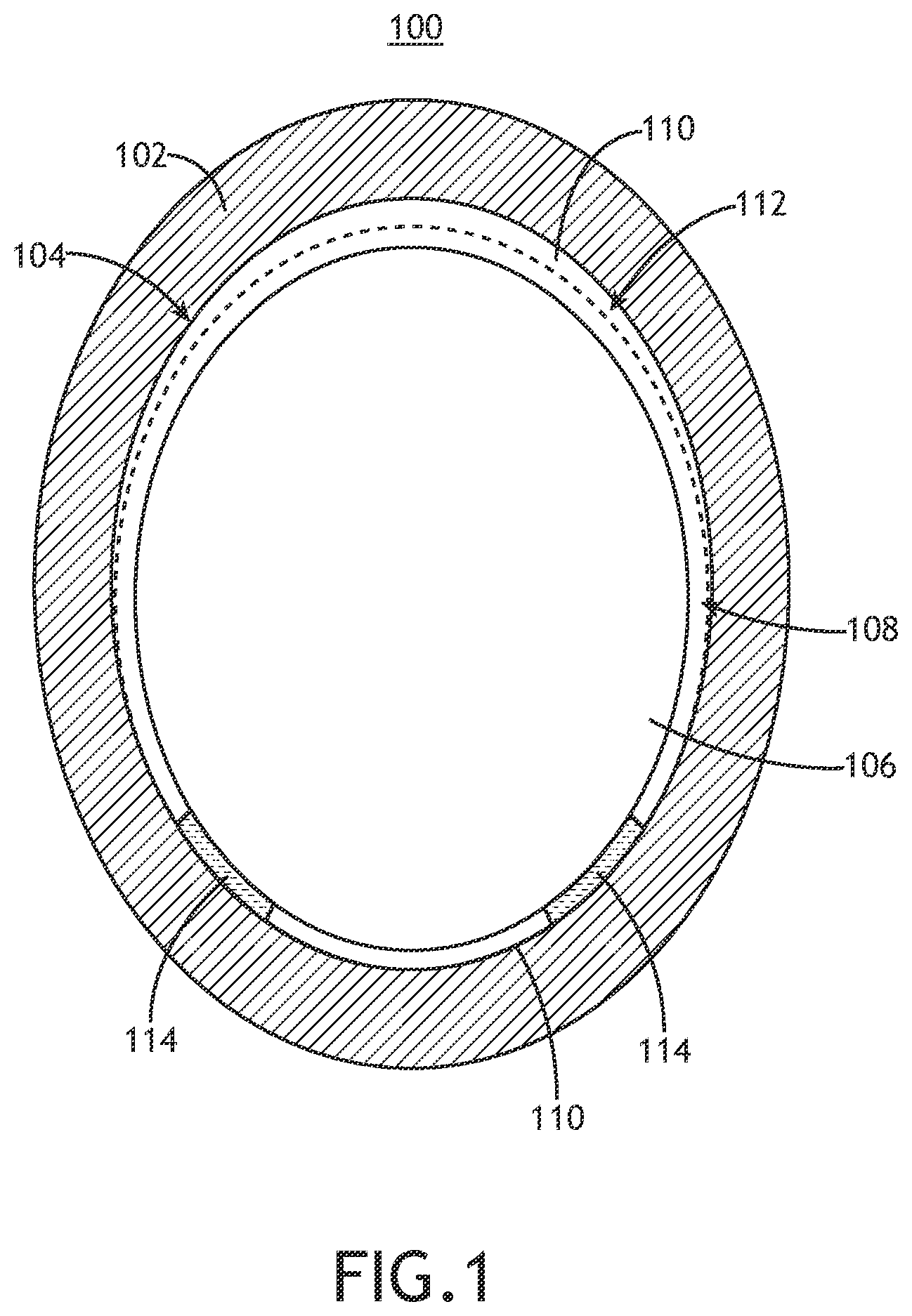 Patent US12448963 Figure 1 – Asymmetric gas bearing bushing for thermo-pump