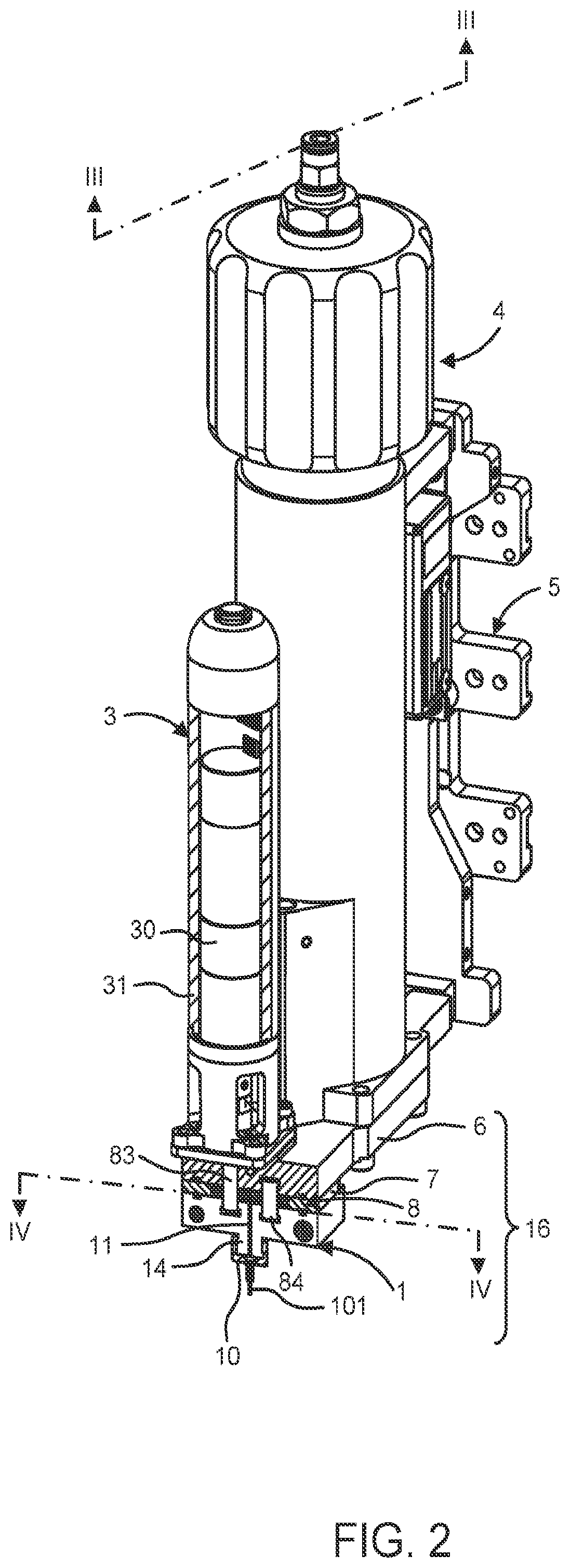Patent US12448964 Figure 2 – Metering distribution assembly and coating system comprising the same