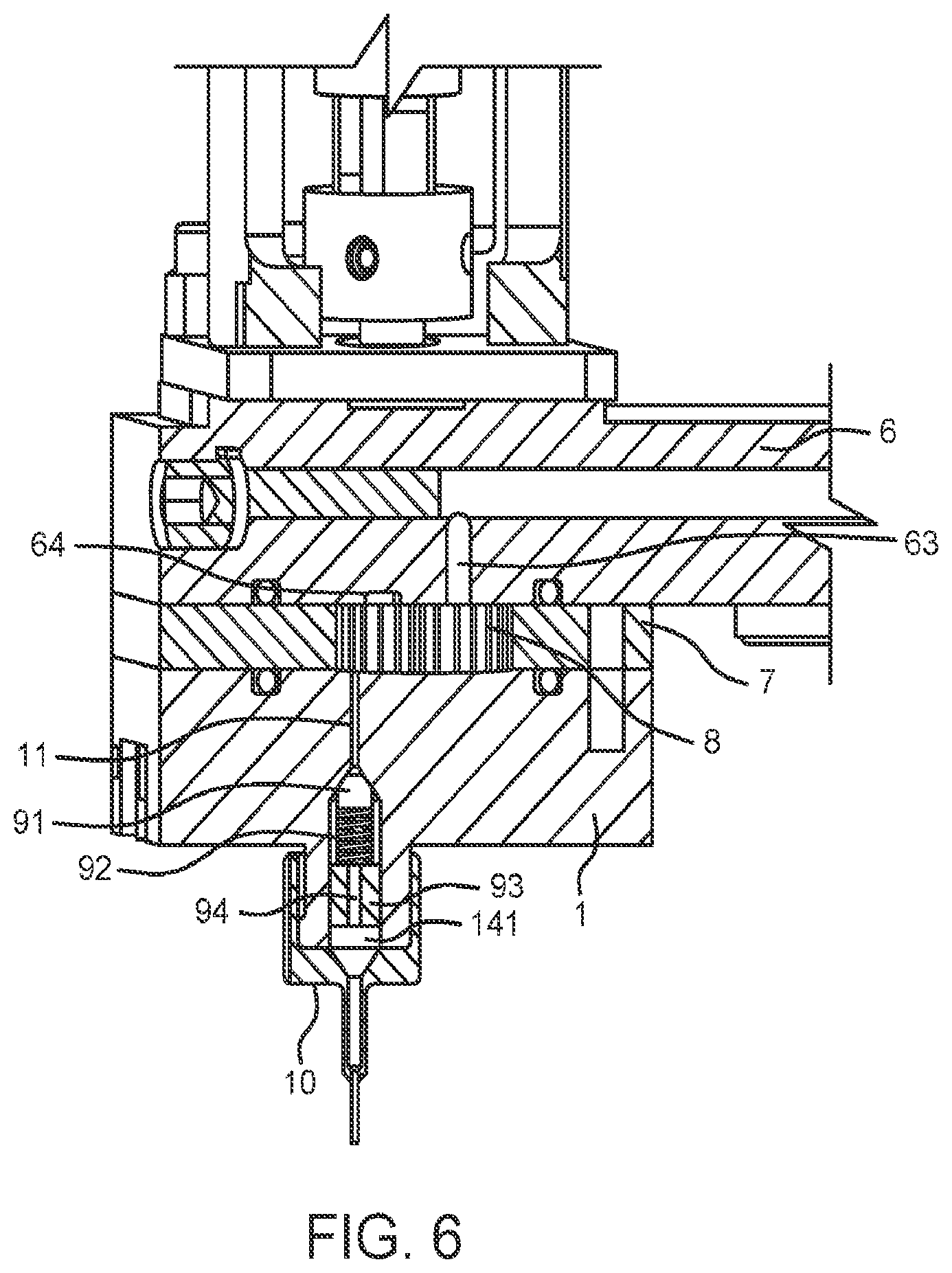 Patent US12448964 Figure 7 – Metering distribution assembly and coating system comprising the same