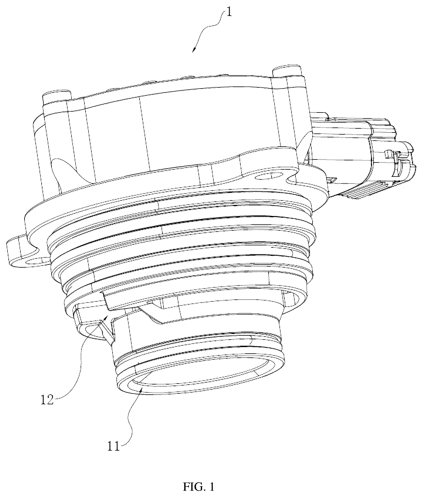 Patent US12448965 Figure 1 – Integrated electric oil pump and operation method thereof