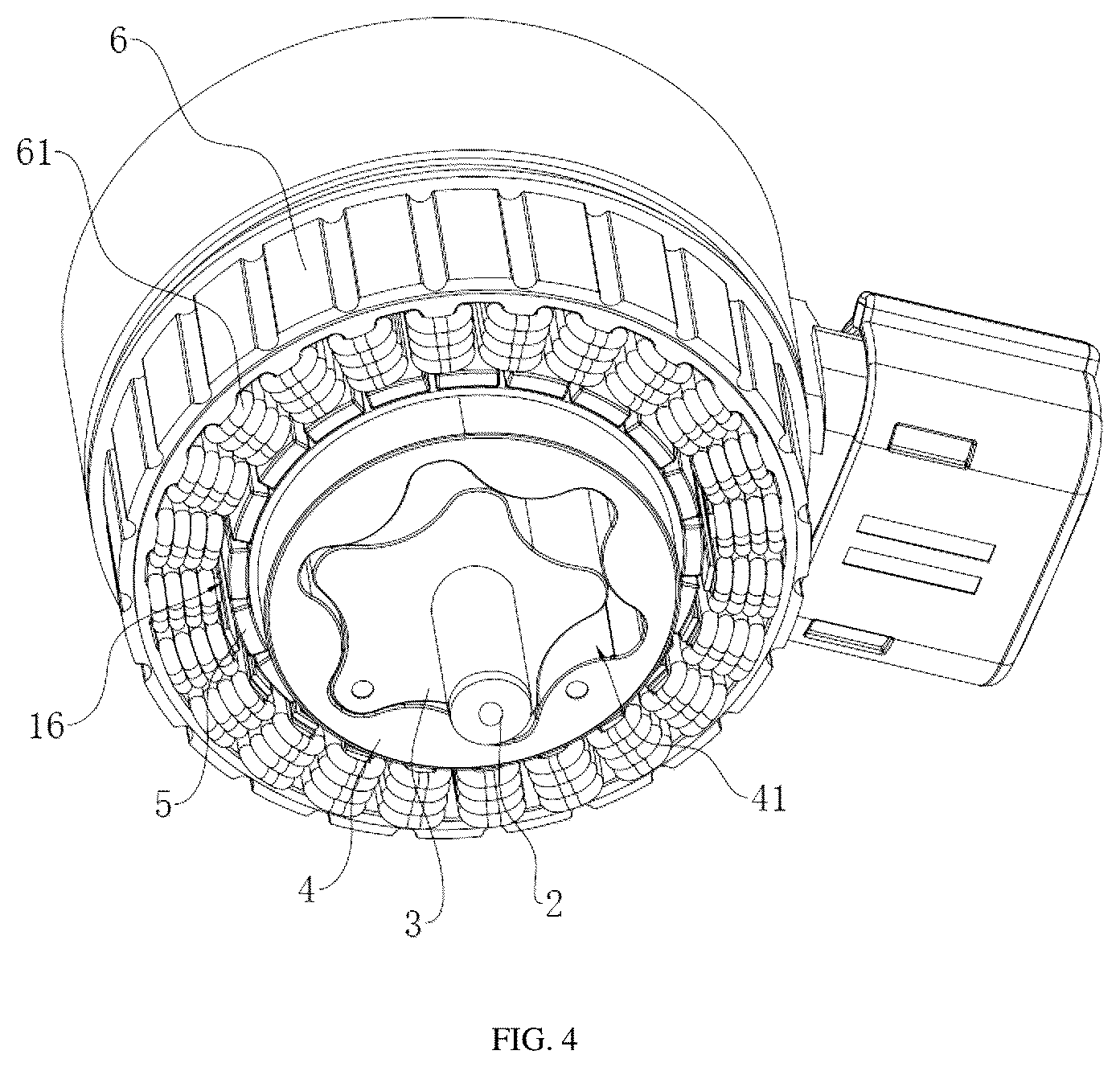 Patent US12448965 Figure 4 – Integrated electric oil pump and operation method thereof