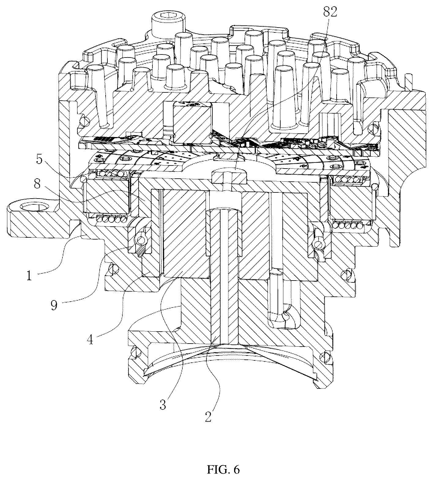 Patent US12448965 Figure 6 – Integrated electric oil pump and operation method thereof