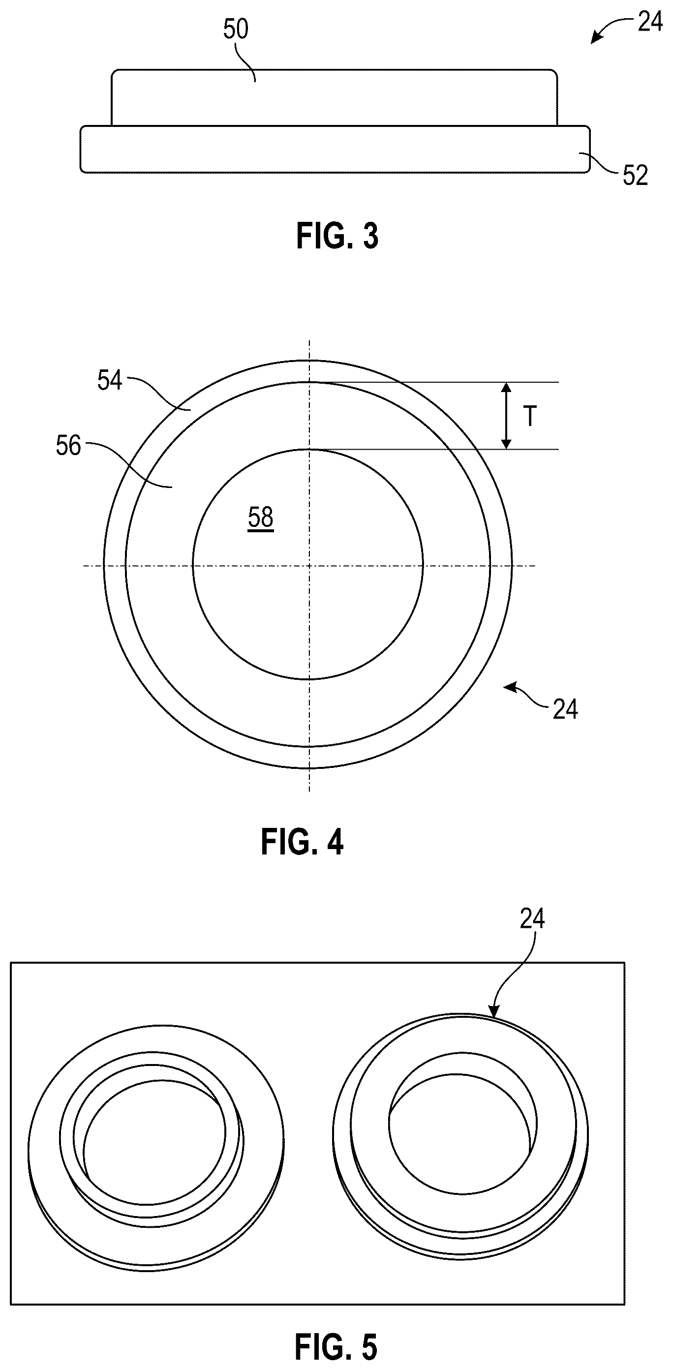 Patent US12448966 Figure 3 – End plates and inner plate bushings for pumps