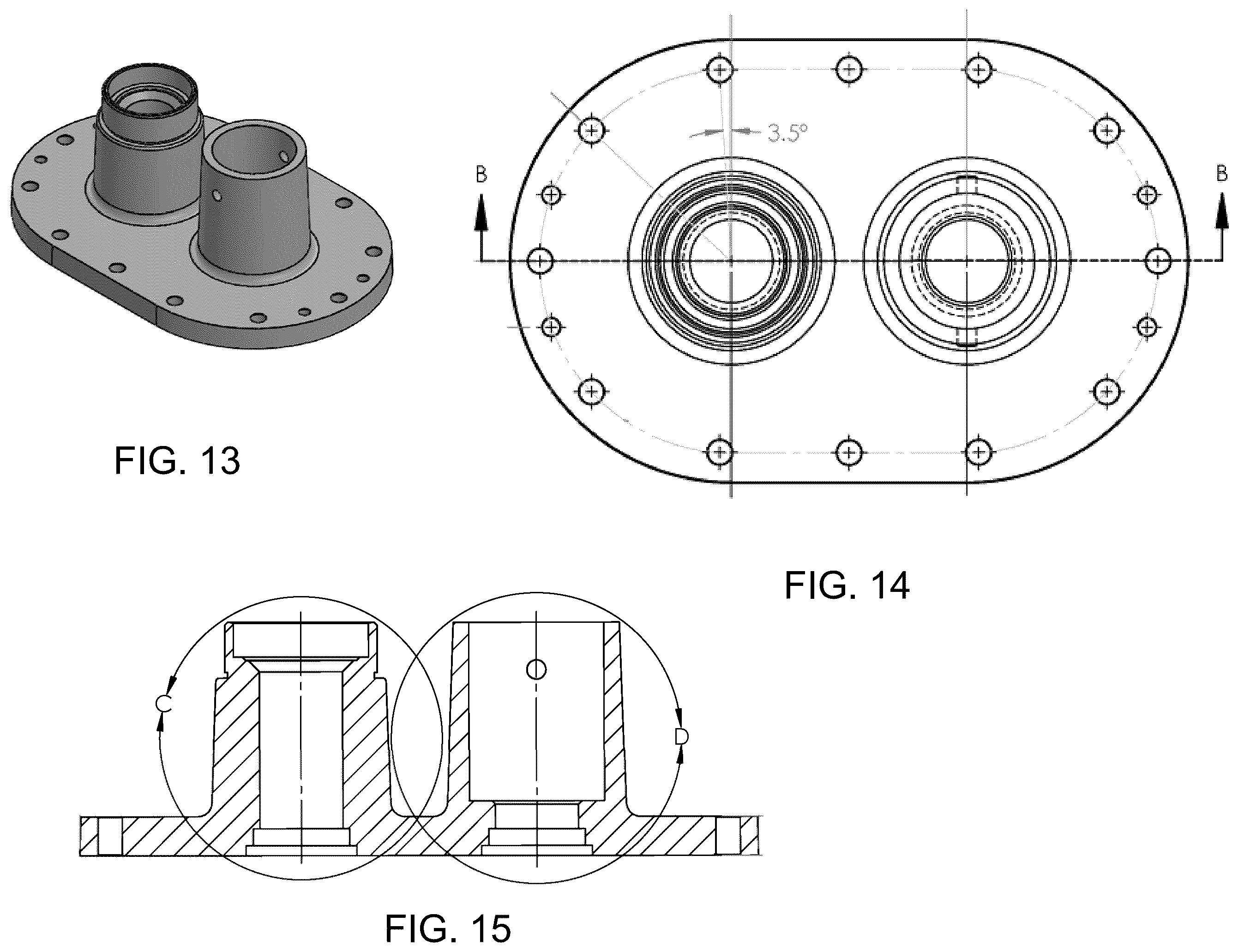 Patent US12448966 Figure 6 – End plates and inner plate bushings for pumps
