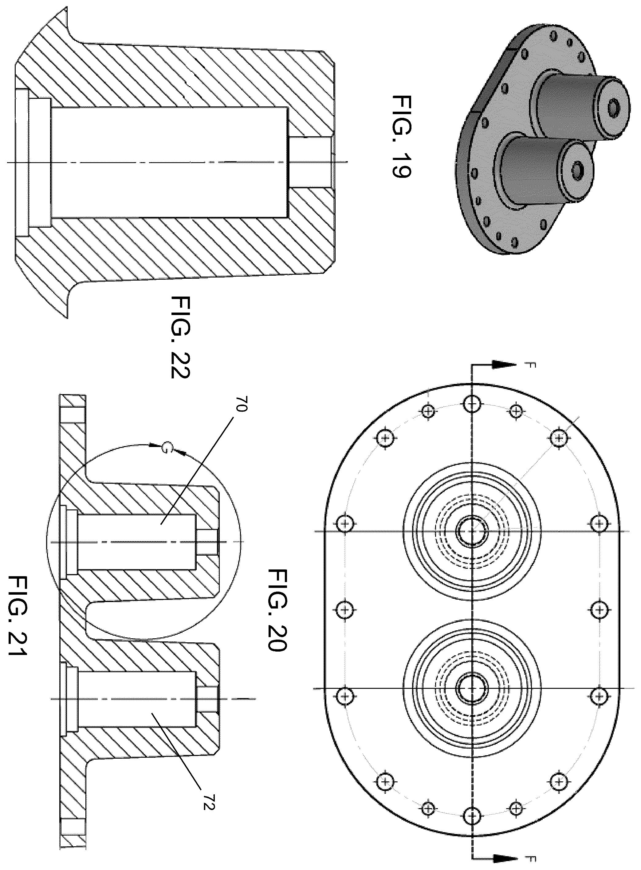 Patent US12448966 Figure 8 – End plates and inner plate bushings for pumps