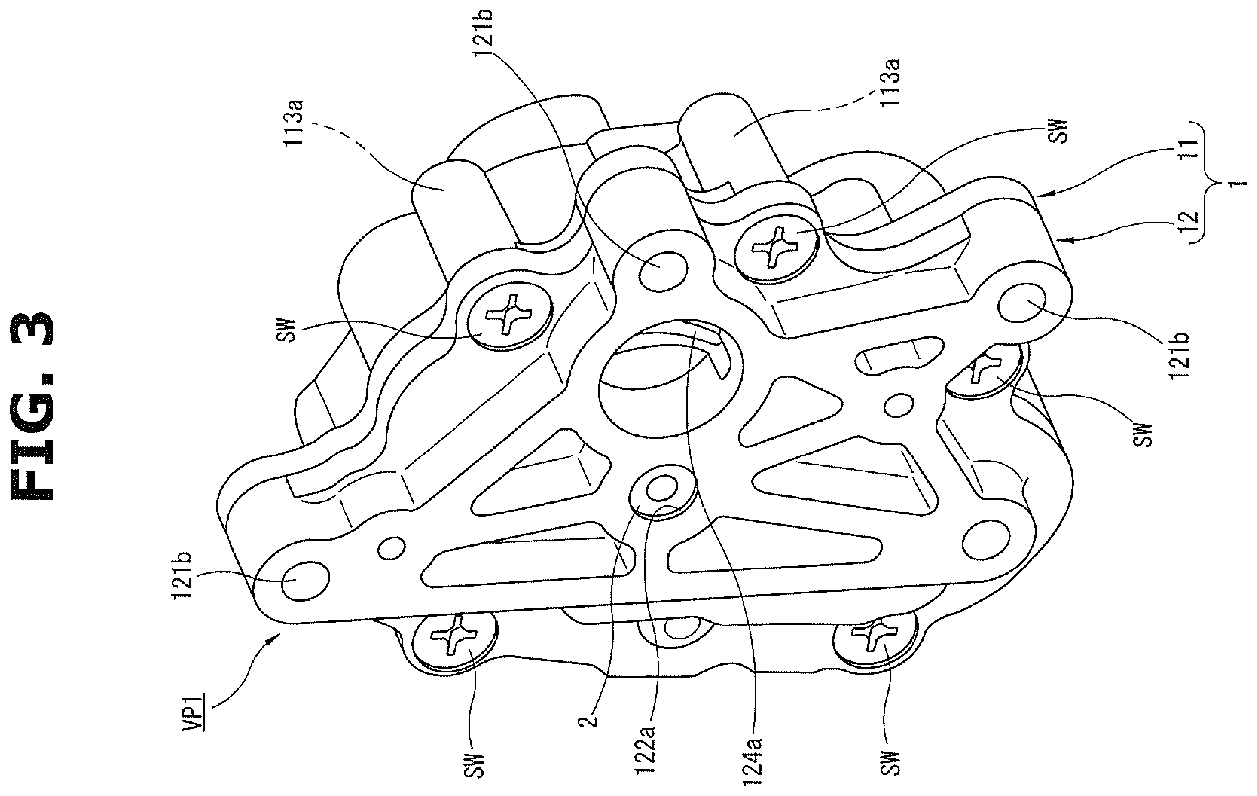Patent US12448967 Figure 3 – Variable displacement oil pump