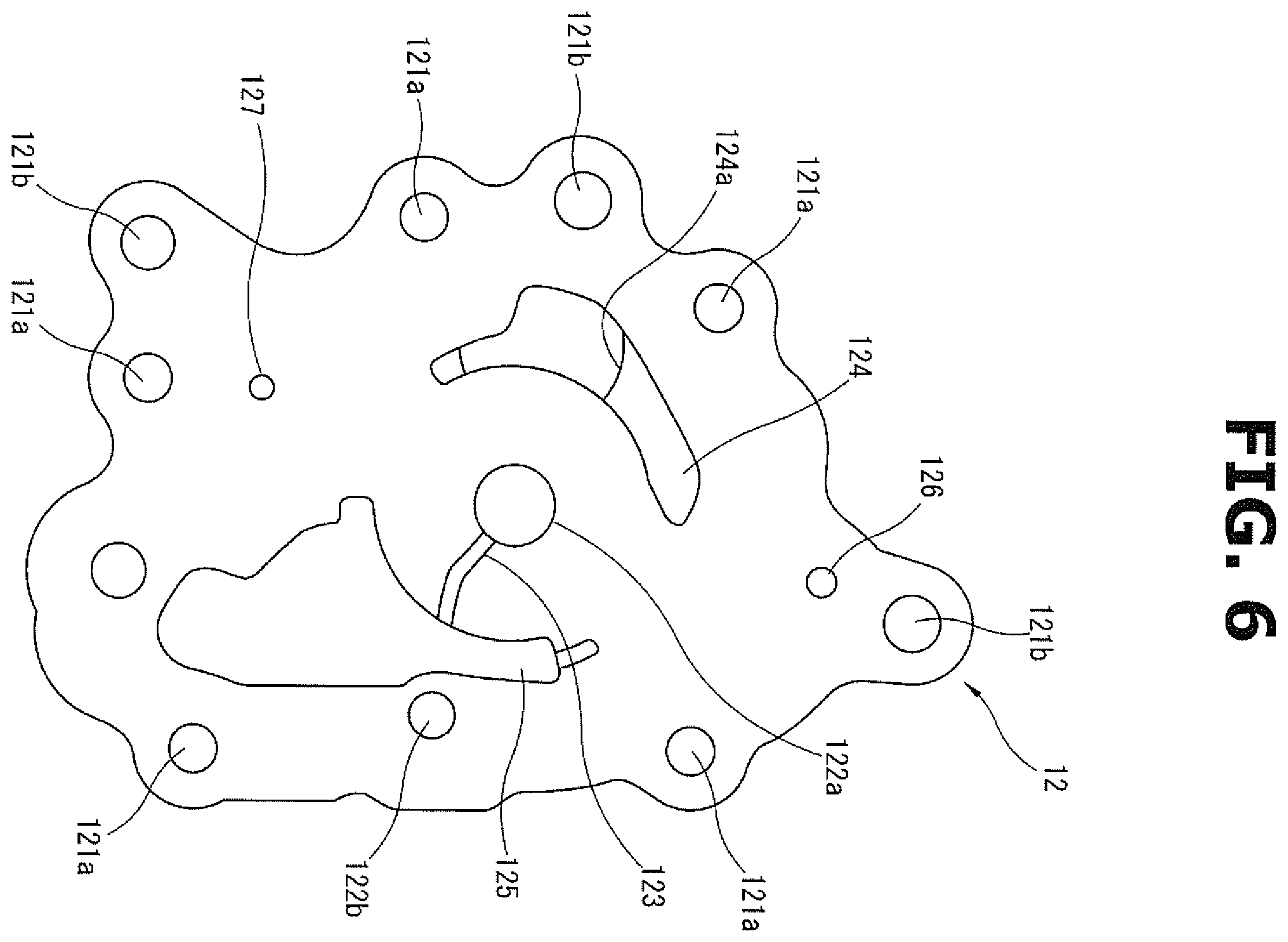 Patent US12448967 Figure 6 – Variable displacement oil pump