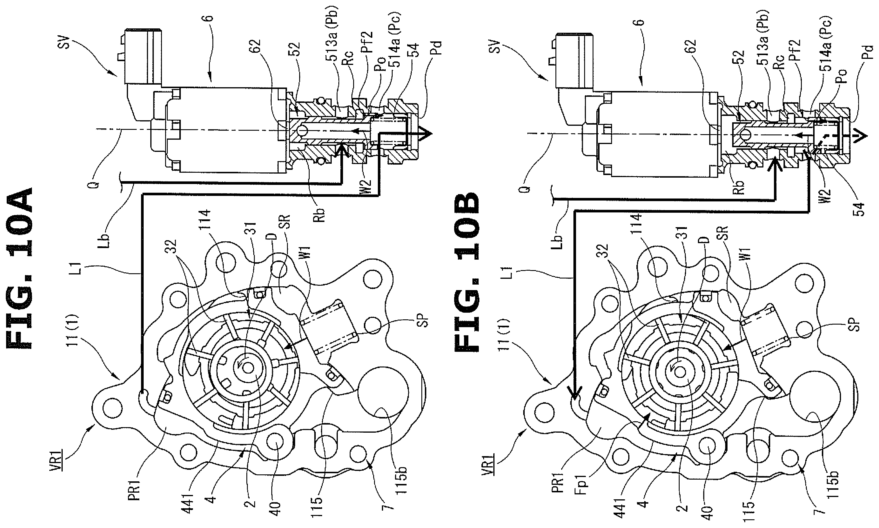 Patent US12448967 Figure 10 – Variable displacement oil pump