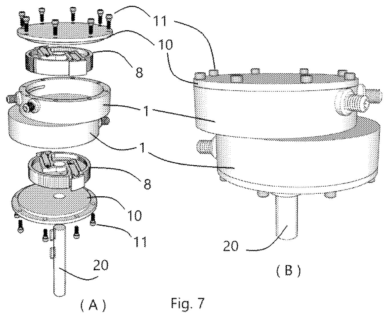 Patent US12448969 Figure 5 – Rotary radial vane compressor