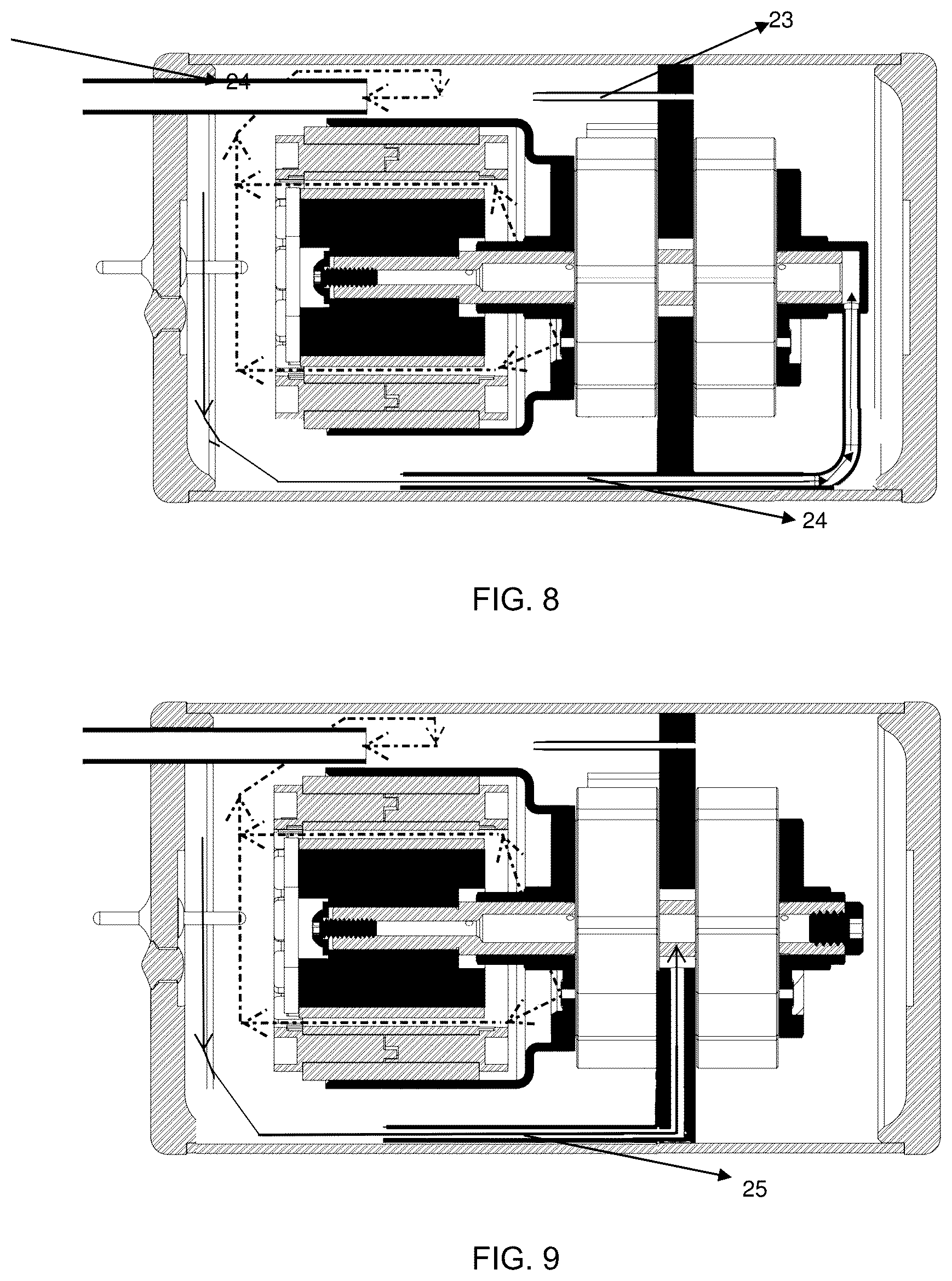 Patent US12448970 Figure 6 – Horizontal rotary compressor with enhanced tiltability during operation and other performance metrics