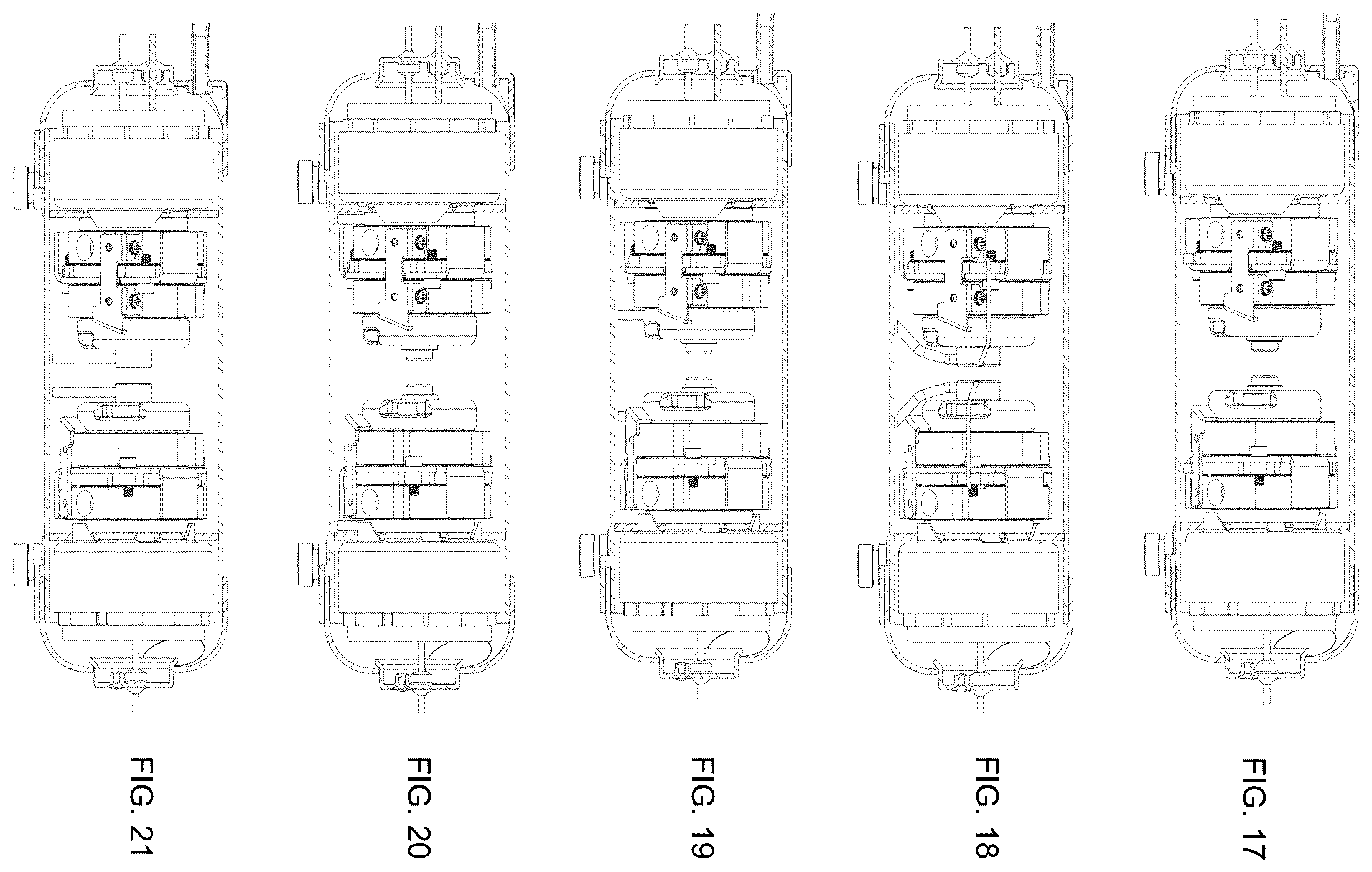 Patent US12448970 Figure 12 – Horizontal rotary compressor with enhanced tiltability during operation and other performance metrics
