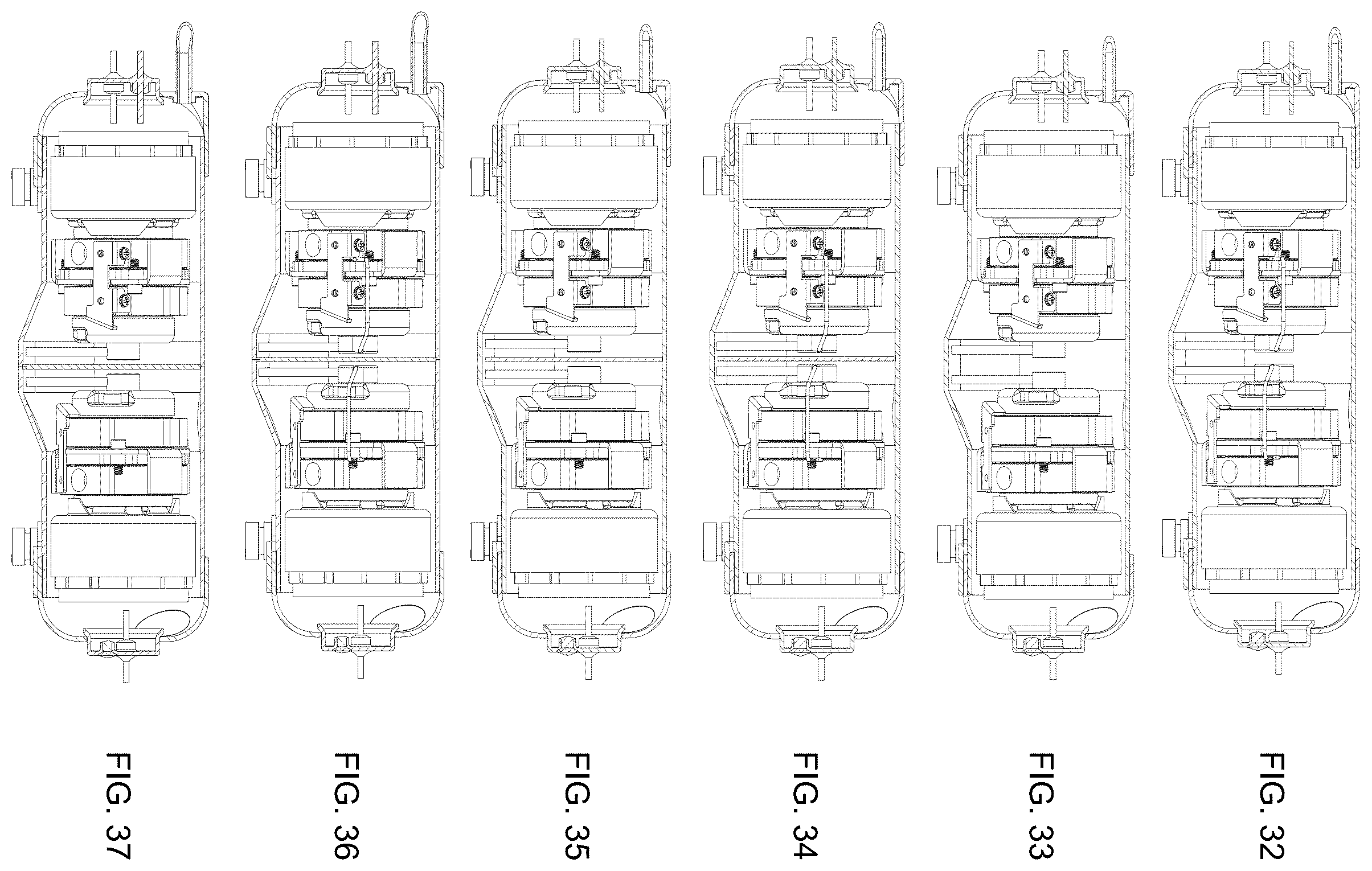 Patent US12448970 Figure 15 – Horizontal rotary compressor with enhanced tiltability during operation and other performance metrics