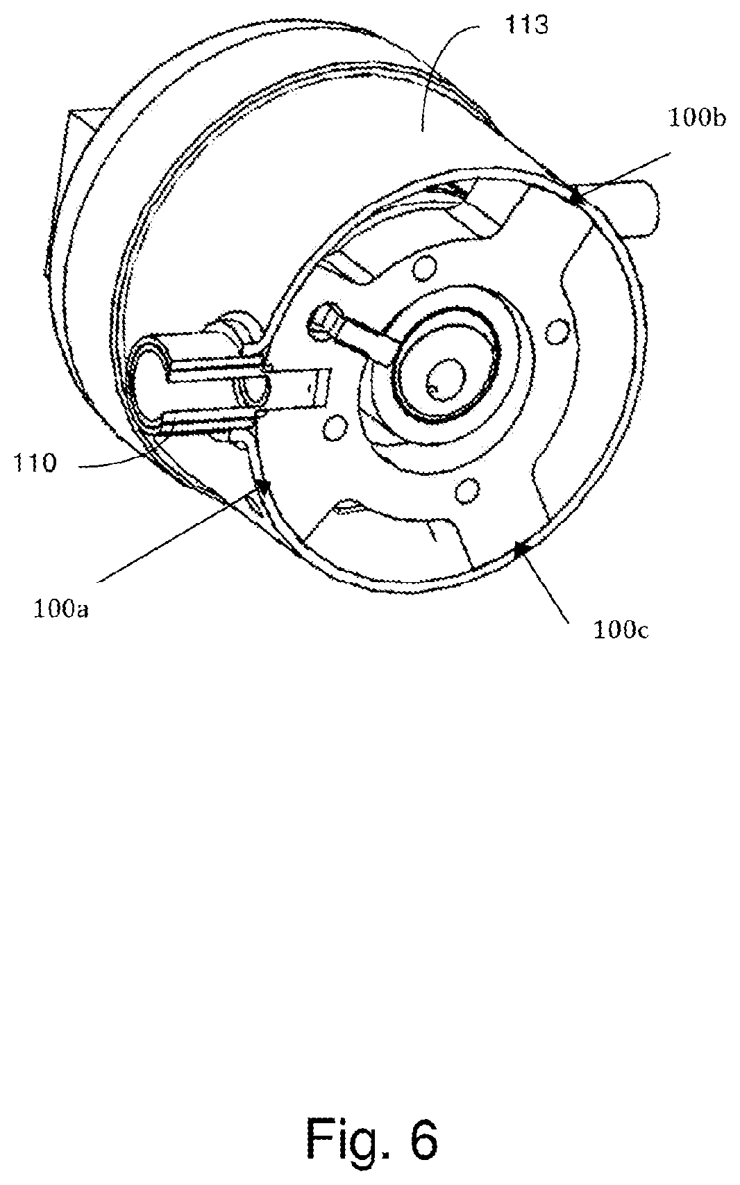 Patent US12448971 Figure 5 – Compact low noise rotary compressor