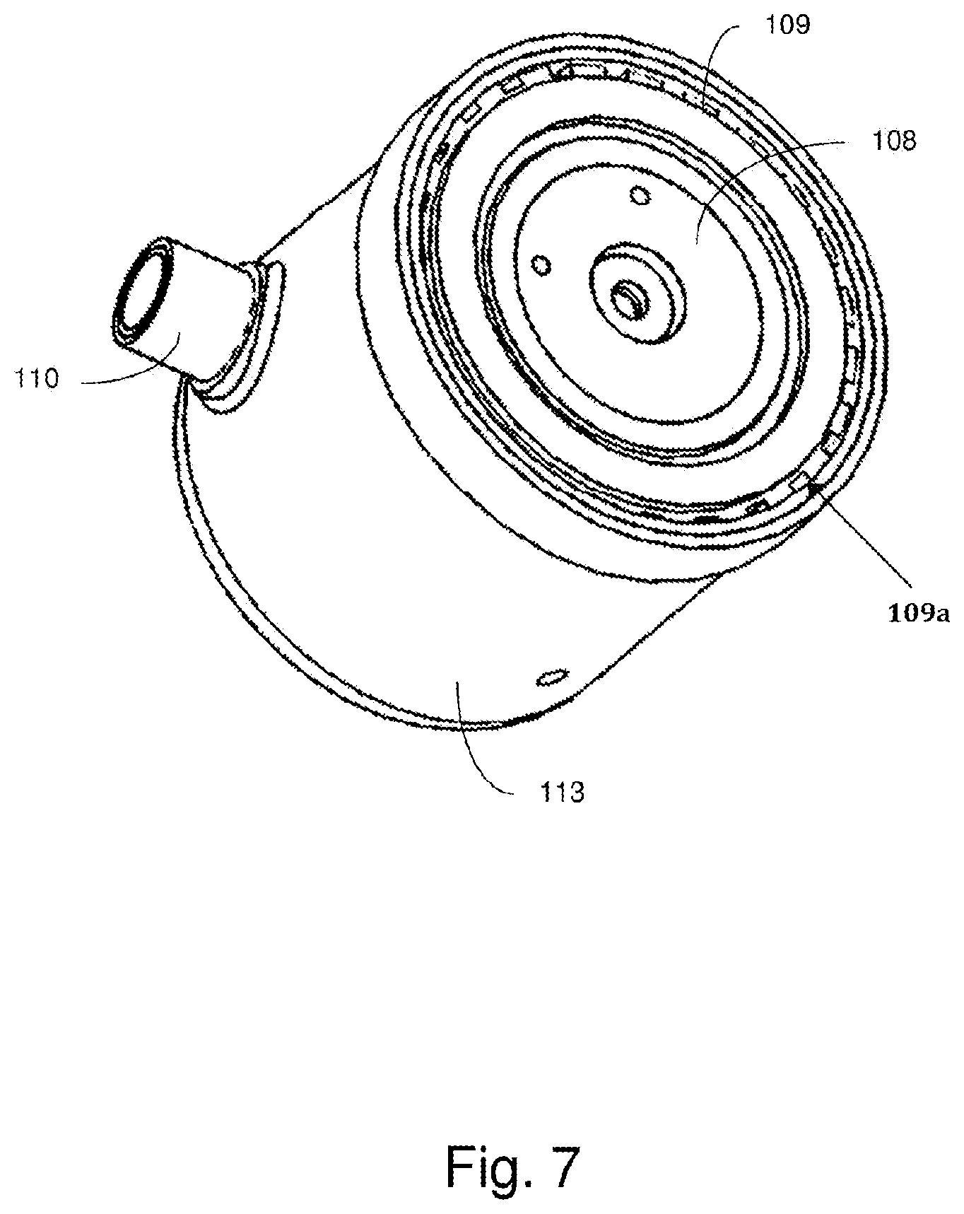 Patent US12448971 Figure 6 – Compact low noise rotary compressor