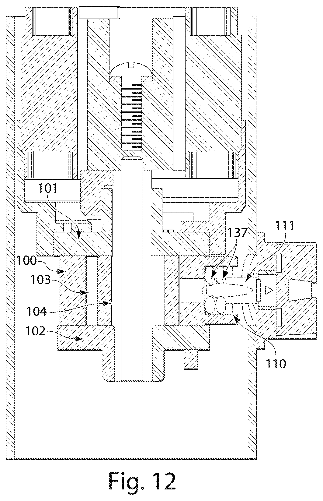 Patent US12448971 Figure 11 – Compact low noise rotary compressor