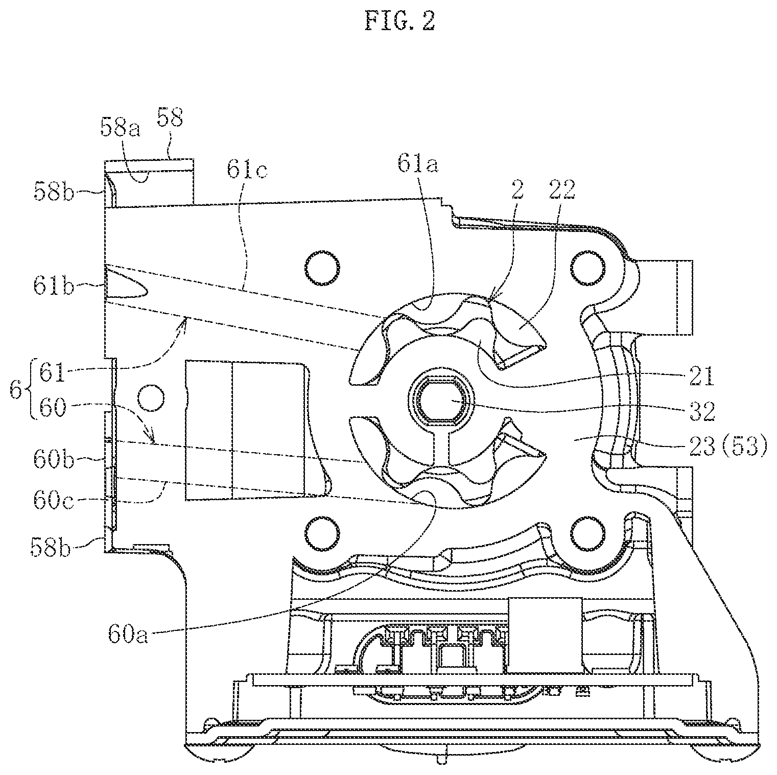 Patent US12448972 Figure 2 – Electric oil pump