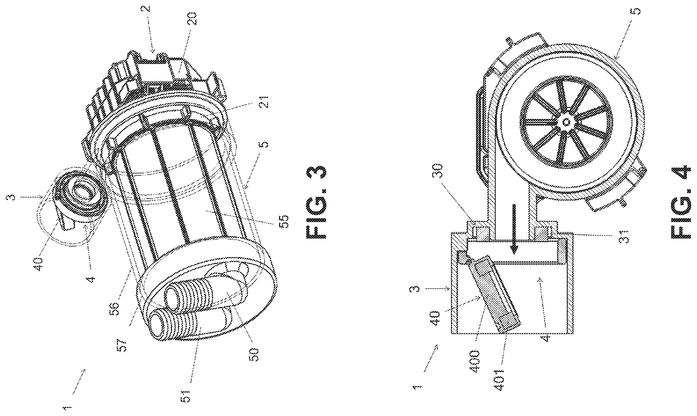 Patent US12448973 Figure 2 – Hydraulic system for a household appliance