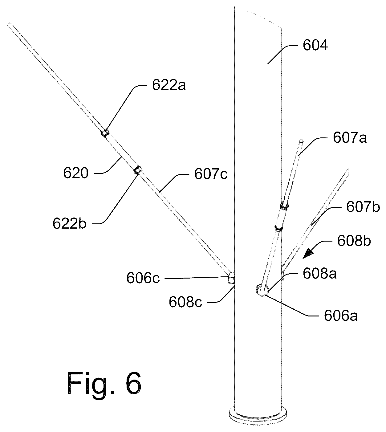 Patent US12448980 Figure 9 – Apparatus for securing a rotating fan with adjustable fasteners and method