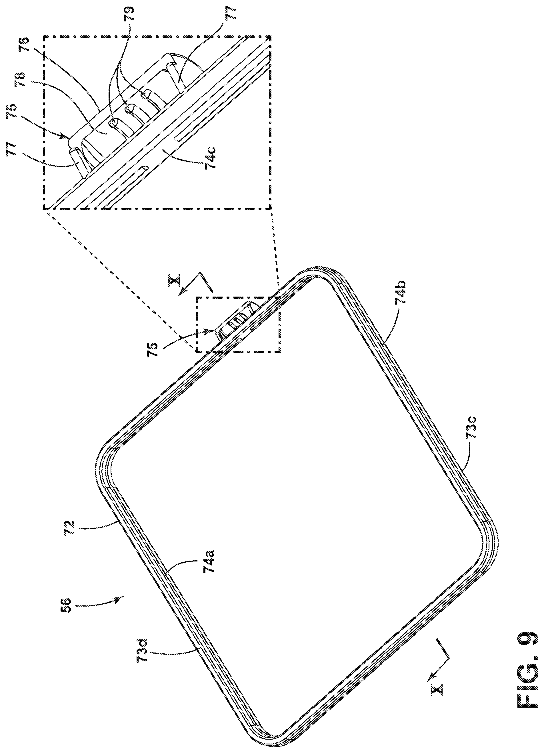 Patent US12448981 Figure 9 – Electronically commutated fluid pump including an integrated controller assembly having a sealing arrangement