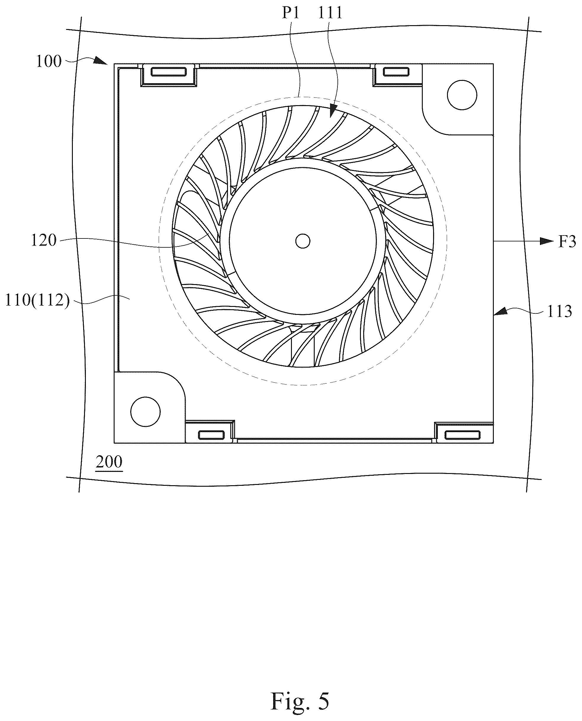 Patent US12448984 Figure 5 – Centrifugal fan