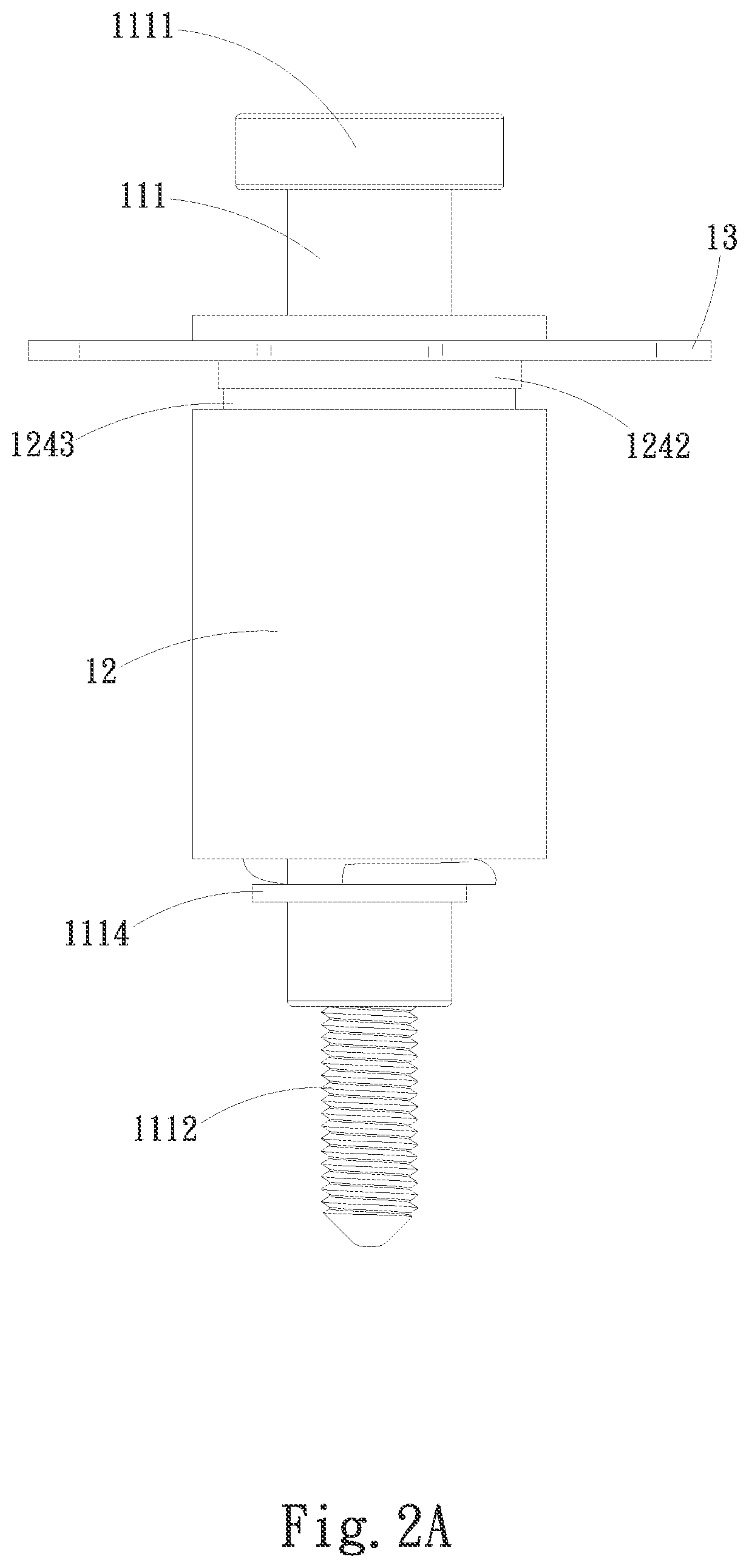 Patent US12448995 Figure 3 – Screw fixing structure for heat dissipation unit and heat dissipation unit using same