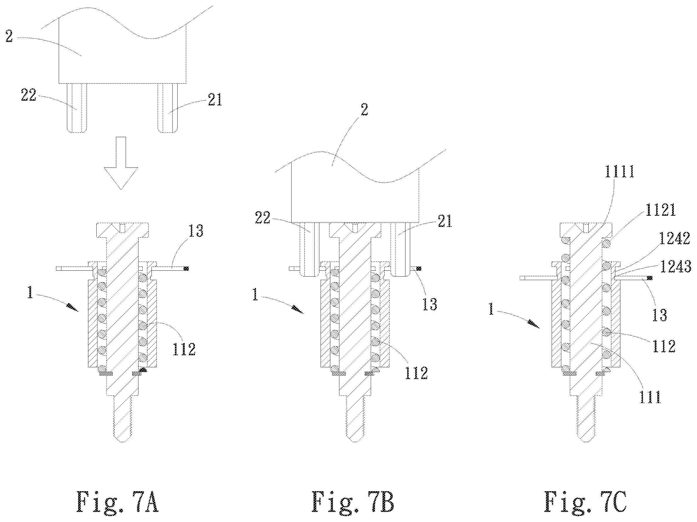 Patent US12448995 Figure 9 – Screw fixing structure for heat dissipation unit and heat dissipation unit using same