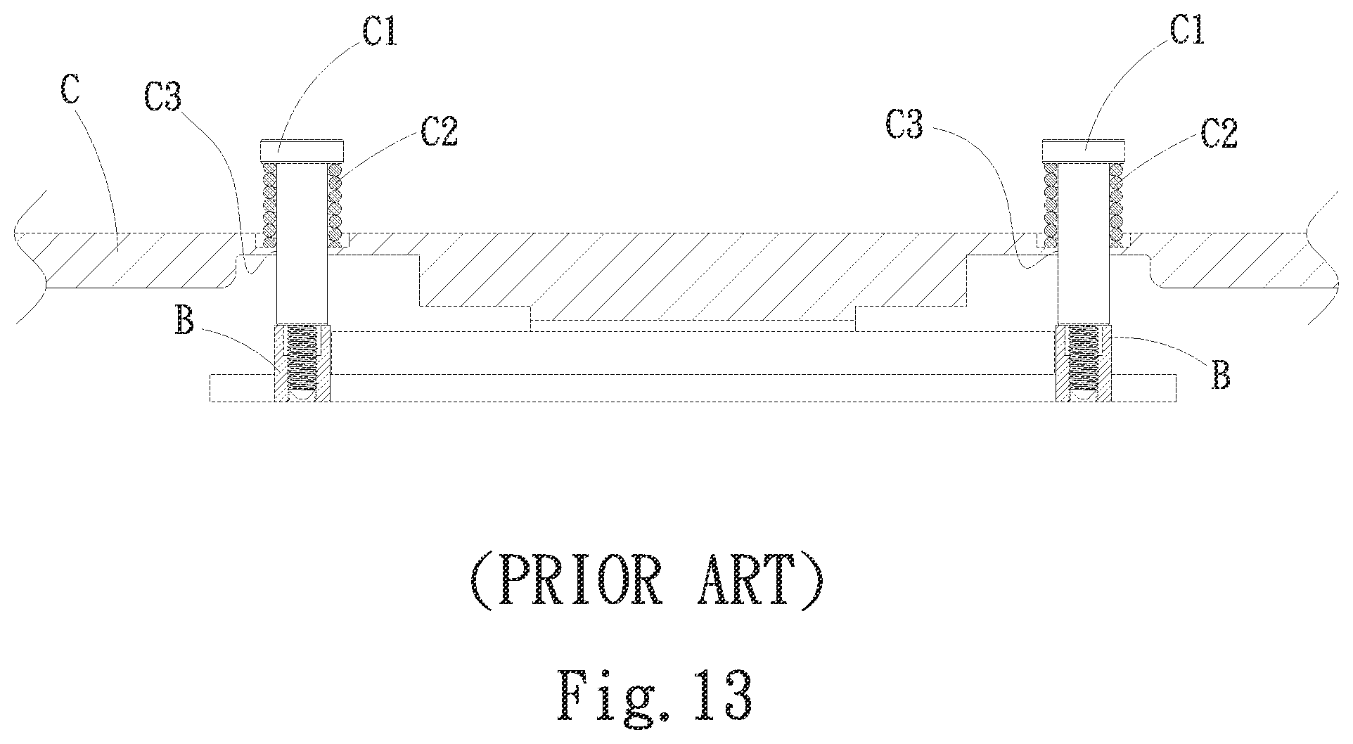 Patent US12448995 Figure 15 – Screw fixing structure for heat dissipation unit and heat dissipation unit using same