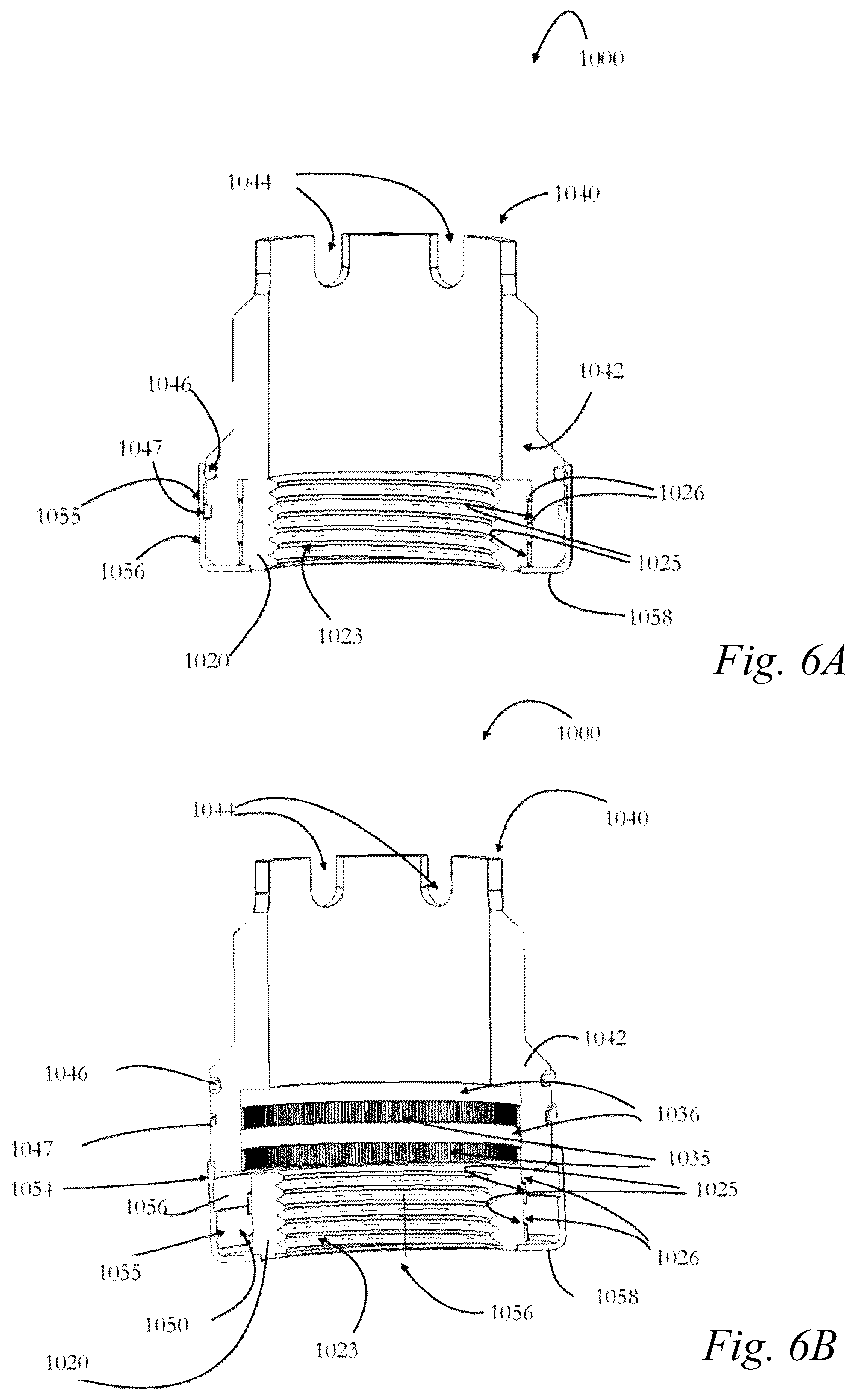Patent US12448997 Figure 8 – Precision torque control positive lock nut