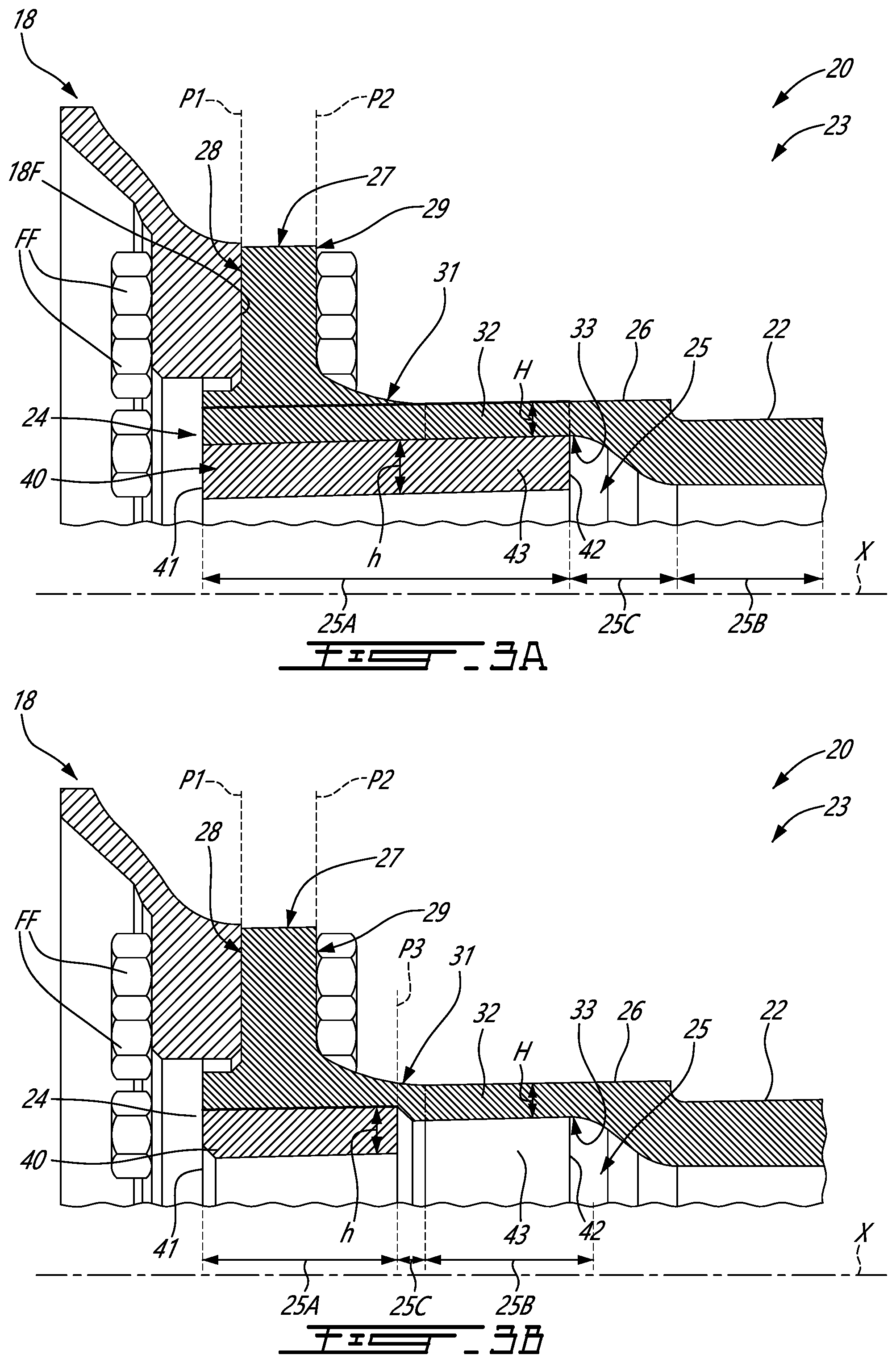 Patent US12448998 Figure 3 – Propeller shaft assembly for aircraft engine