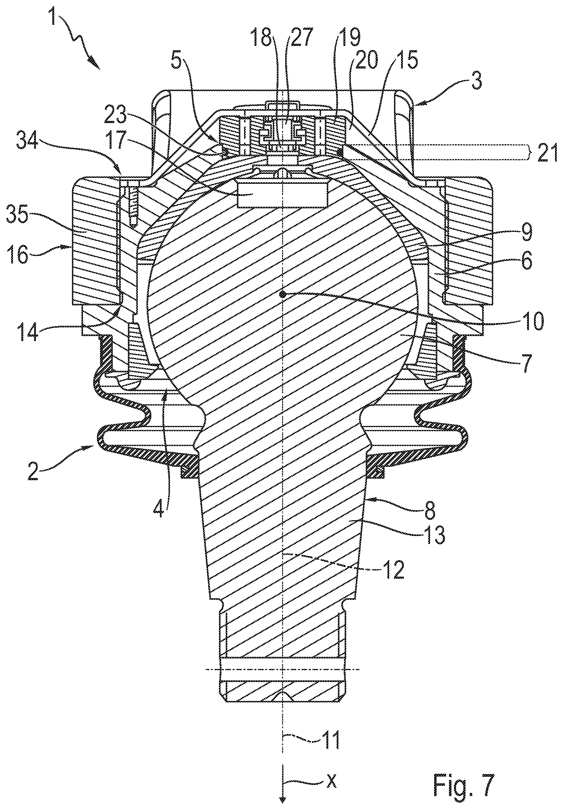 Patent US12448999 Figure 4 – Joint component