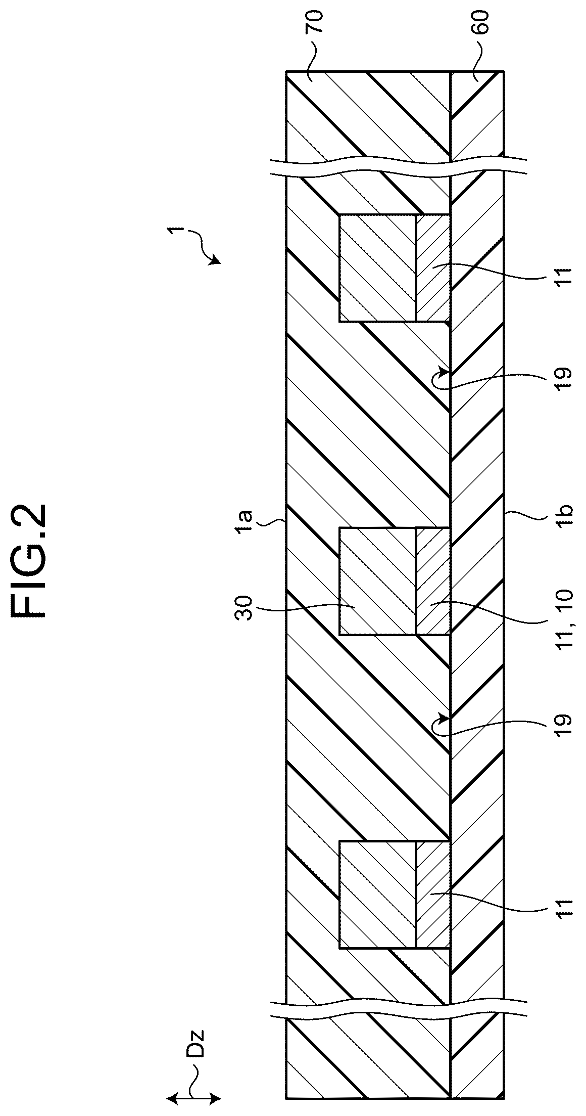 Patent US12453003 Figure 2 – Stretchable device