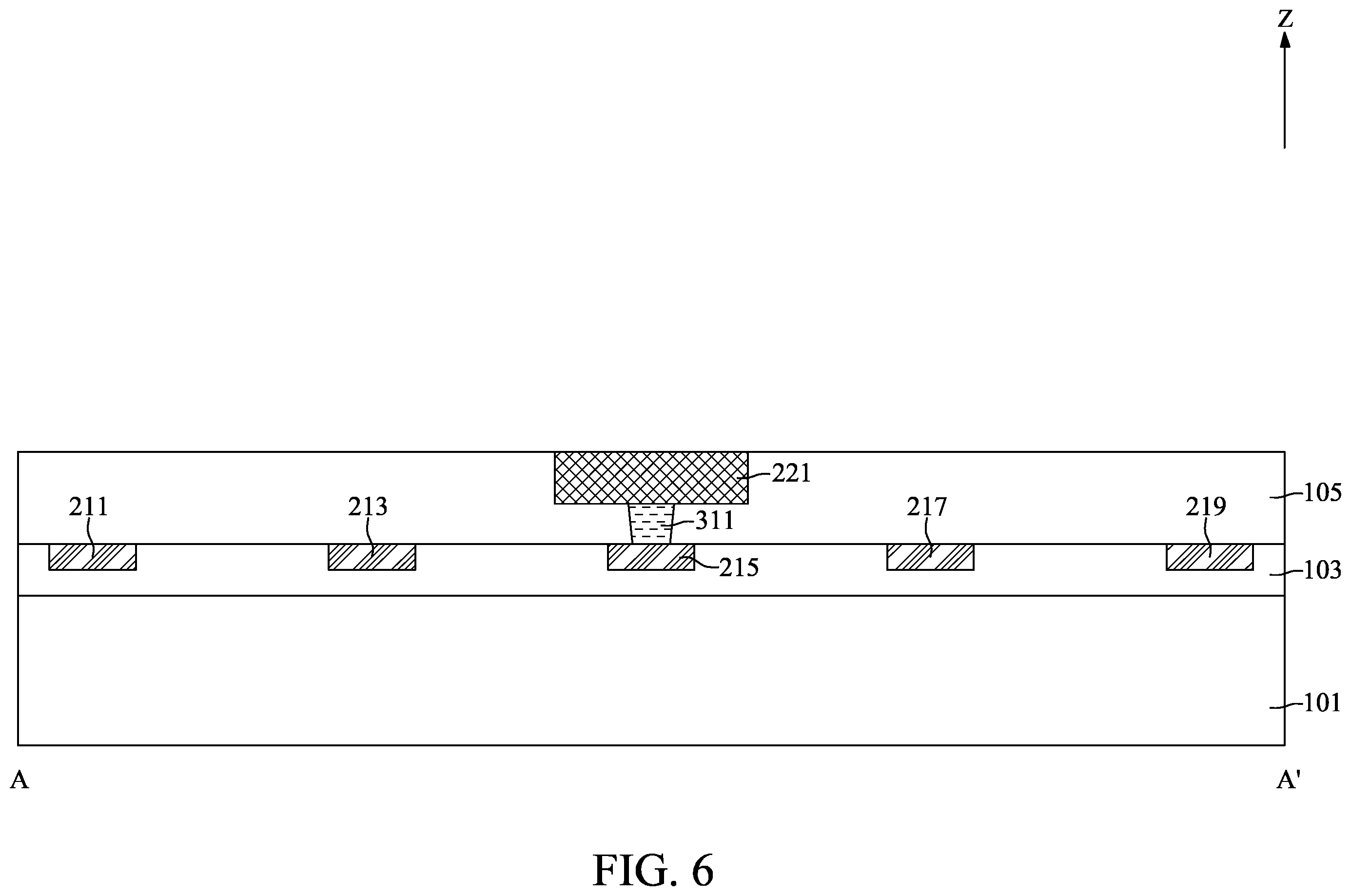 Patent US12453008 Figure 6 – Semiconductor device with selection structure and method for fabricating the same