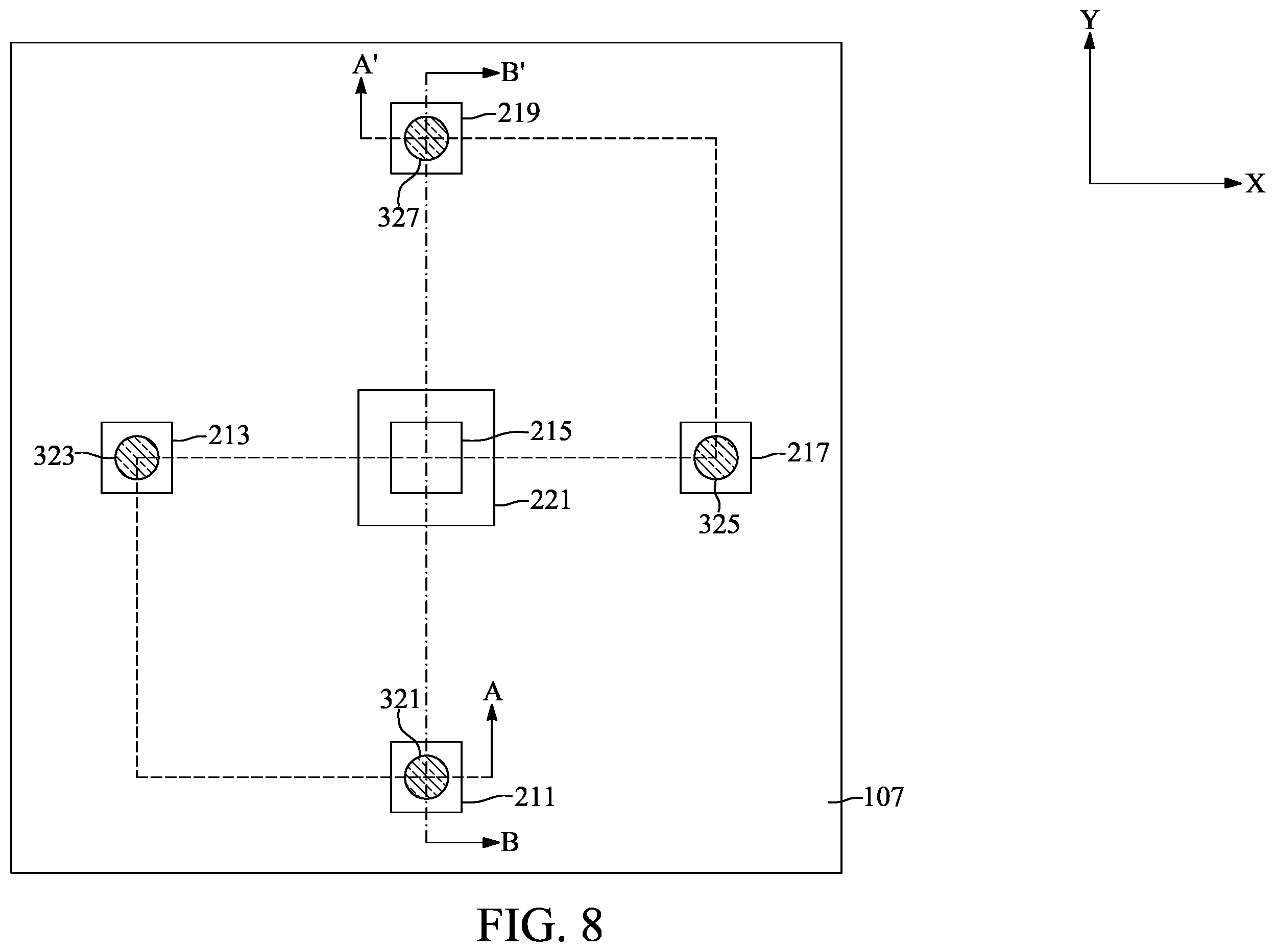Patent US12453008 Figure 8 – Semiconductor device with selection structure and method for fabricating the same