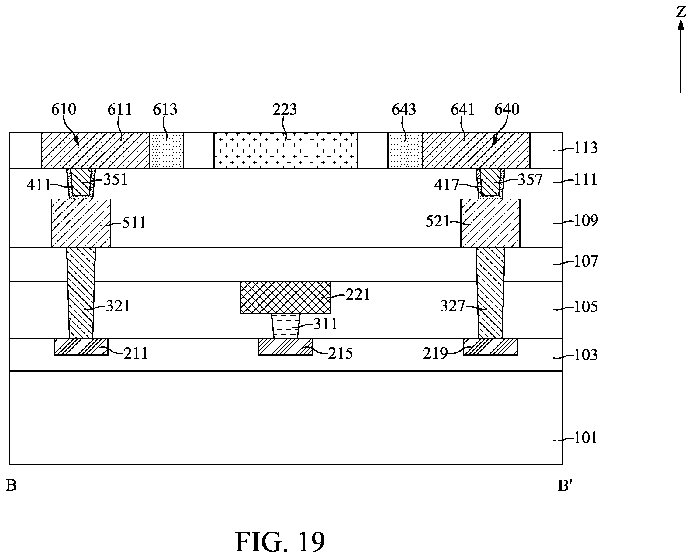 Patent US12453008 Figure 19 – Semiconductor device with selection structure and method for fabricating the same