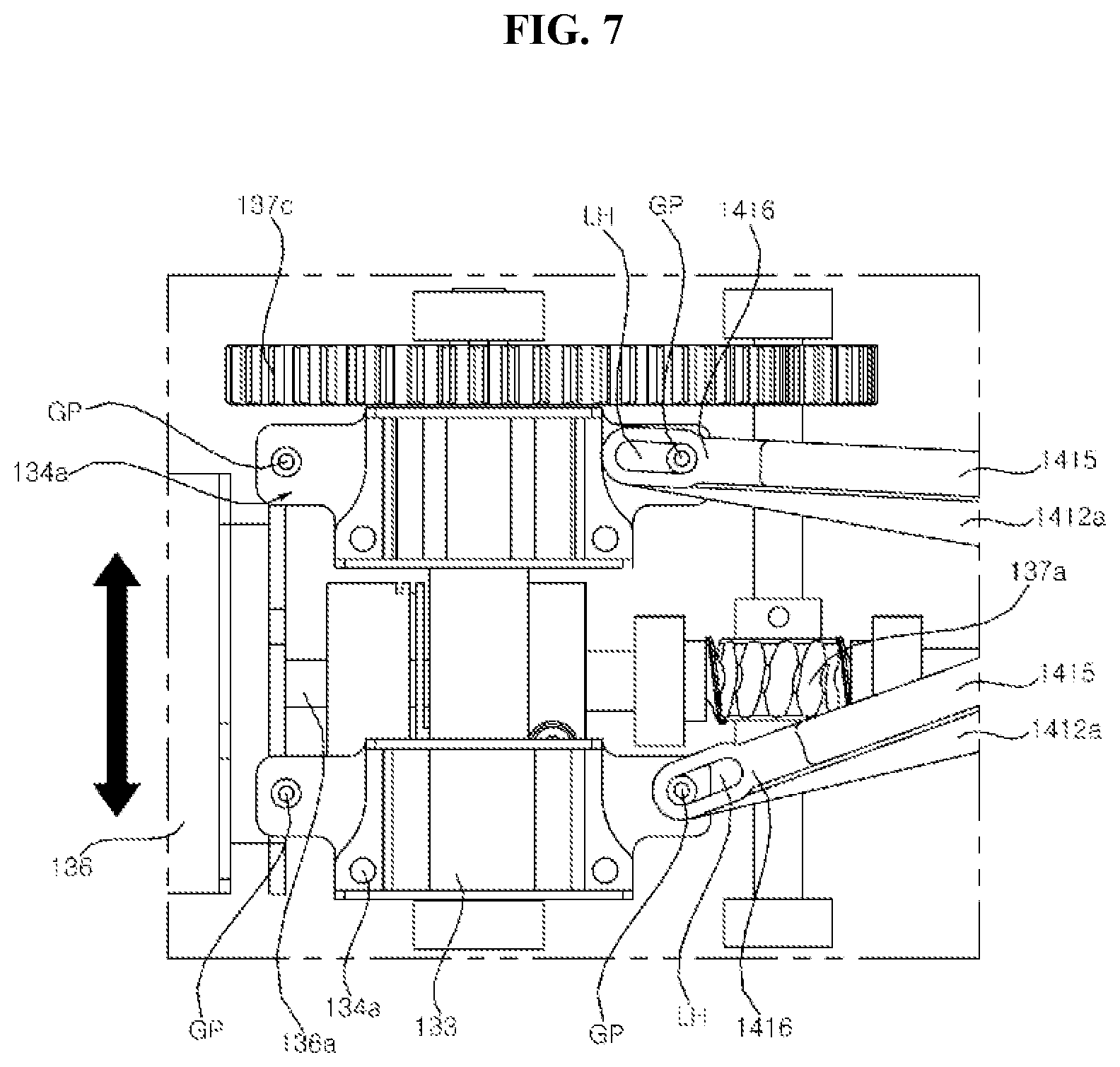 Patent US12453022 Figure 7 – Display device