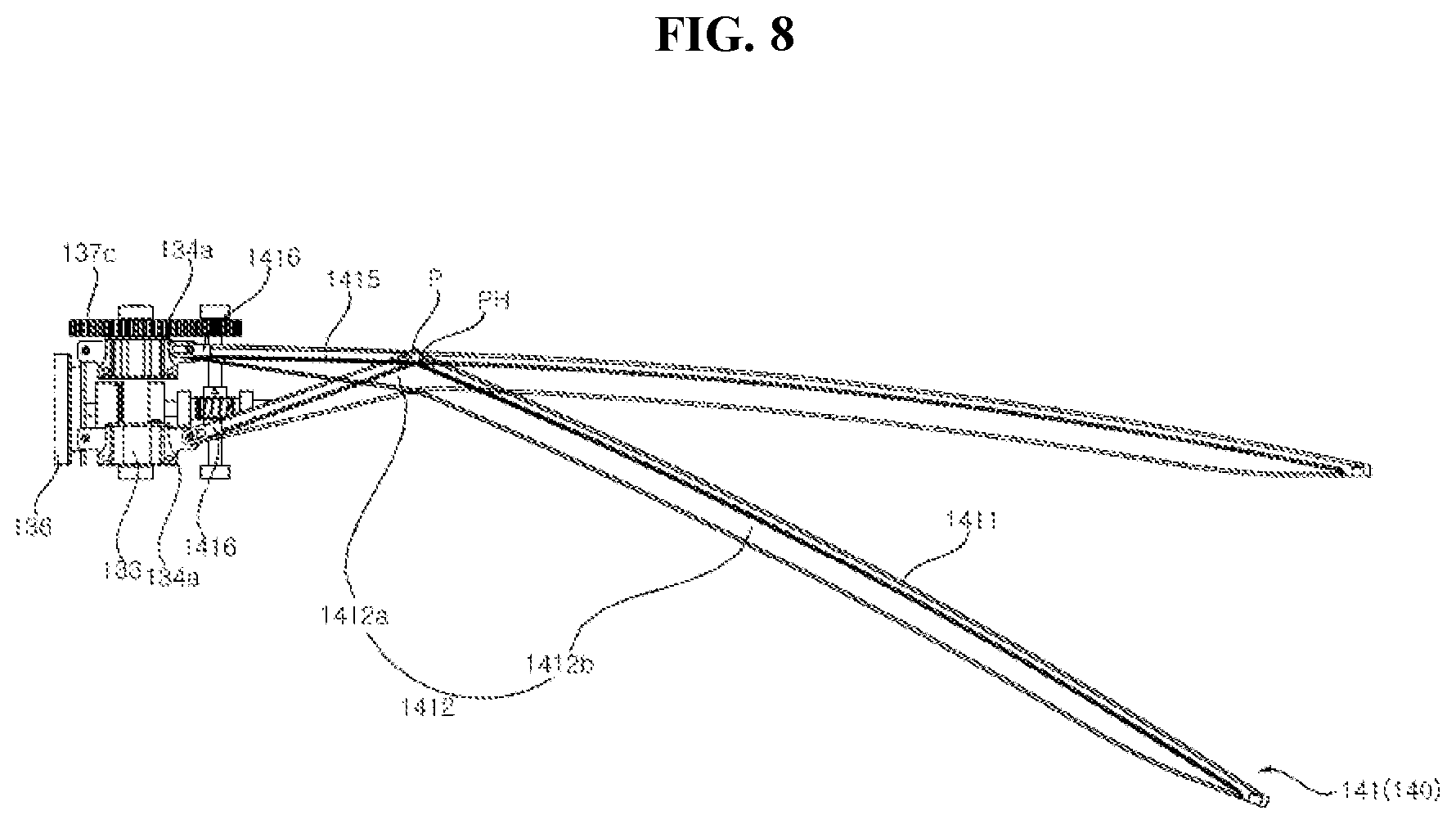 Patent US12453022 Figure 8 – Display device
