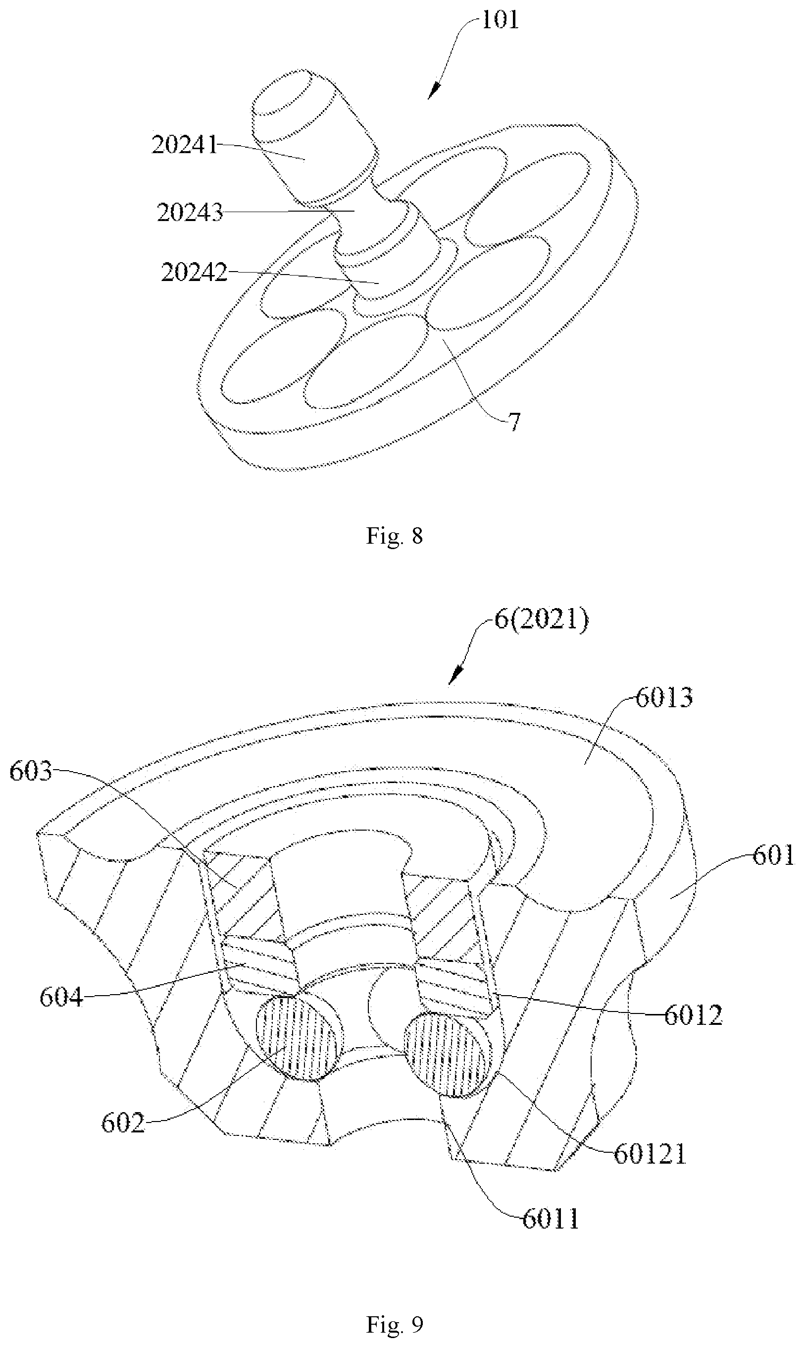 Patent US12453024 Figure 4 – Locking assembly and terminal device