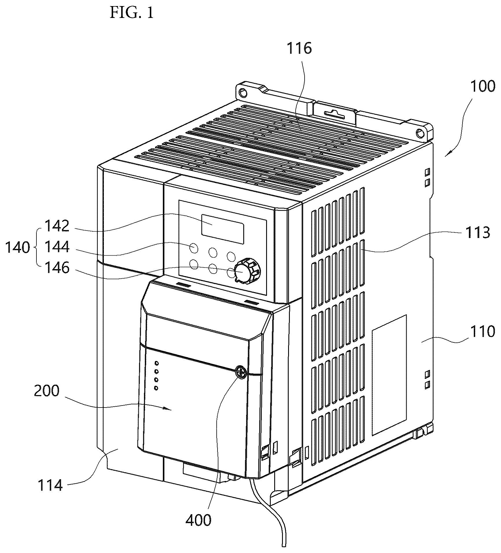 Patent US12453032 Figure 1 – Inverter device